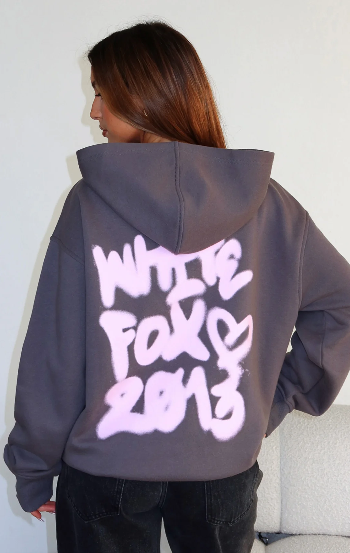 Everyone Likes You Oversized Hoodie Volcanic