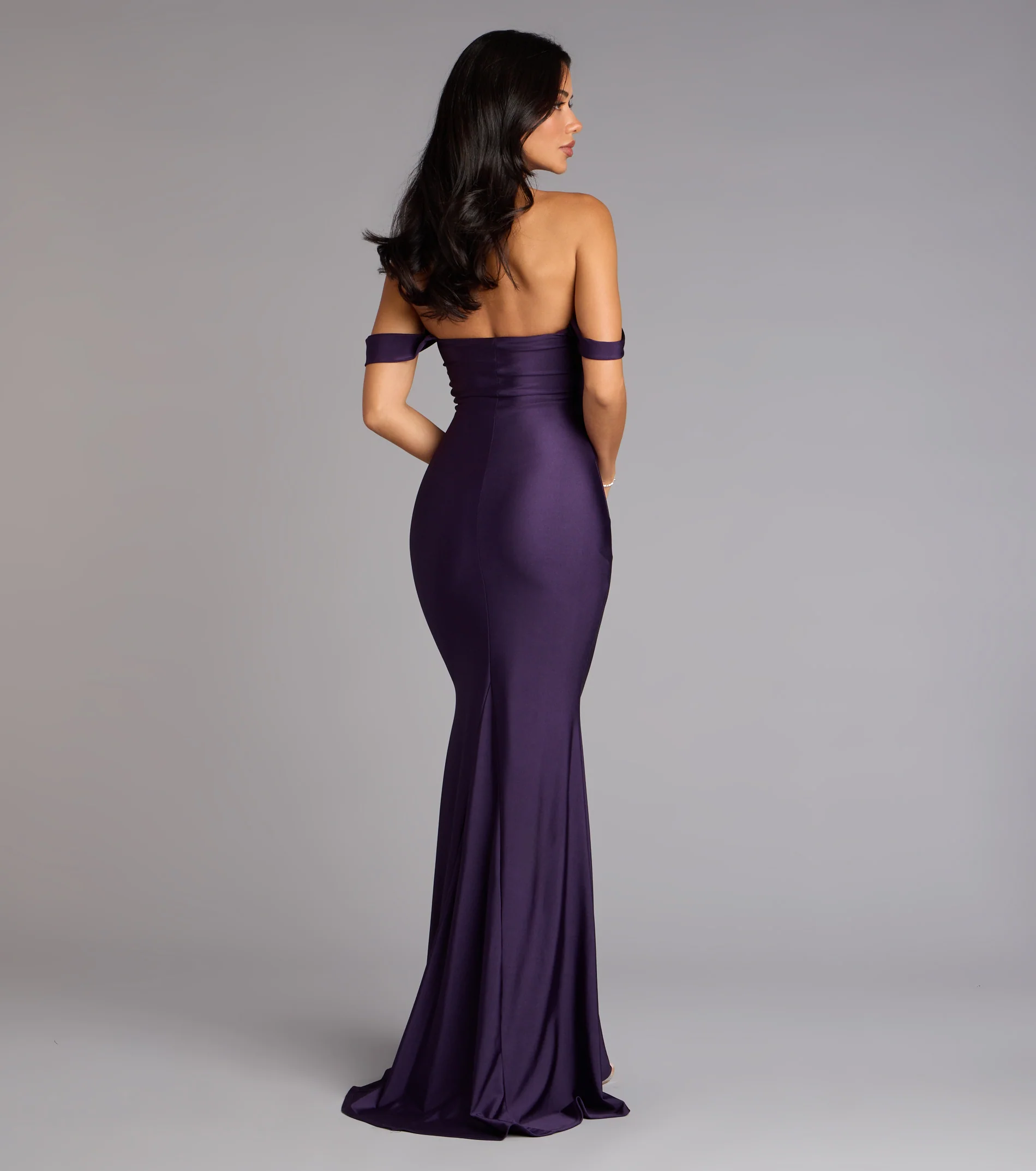 Maylah Off-The-Shoulder Mermaid Dress