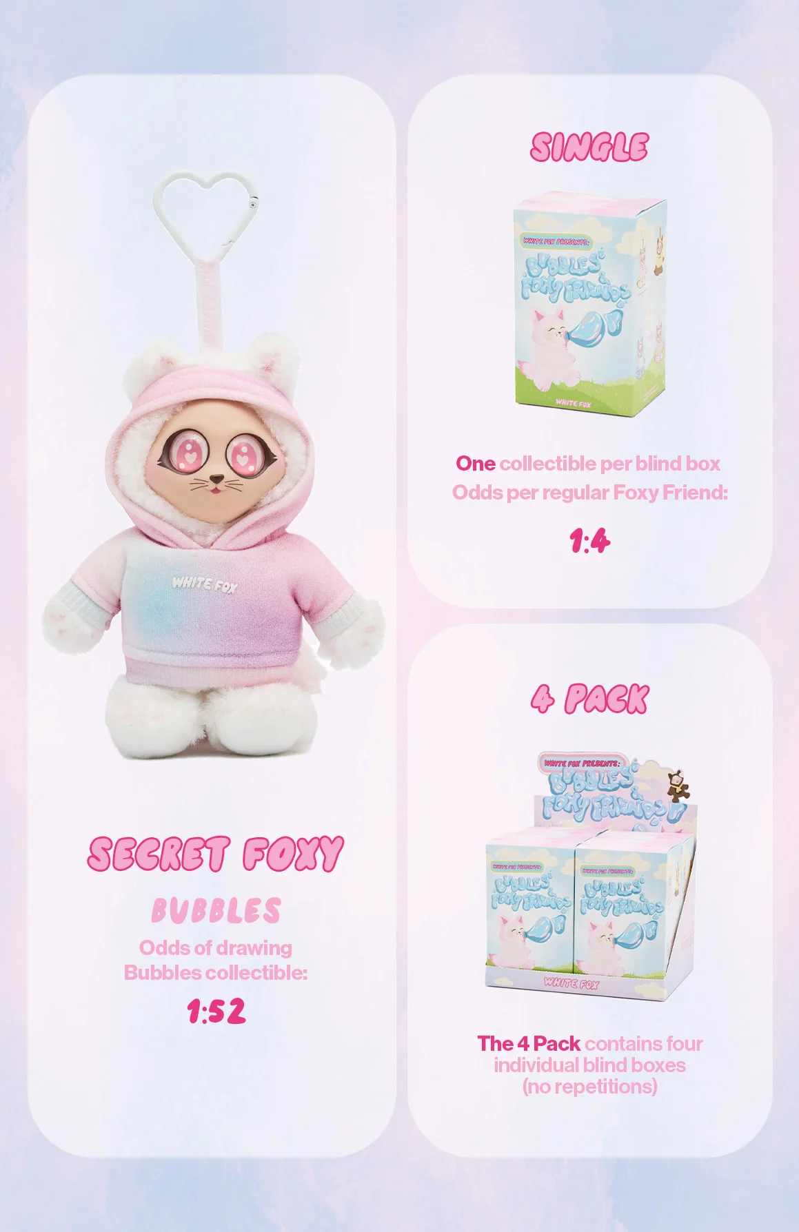 Bubbles & Foxy Friends