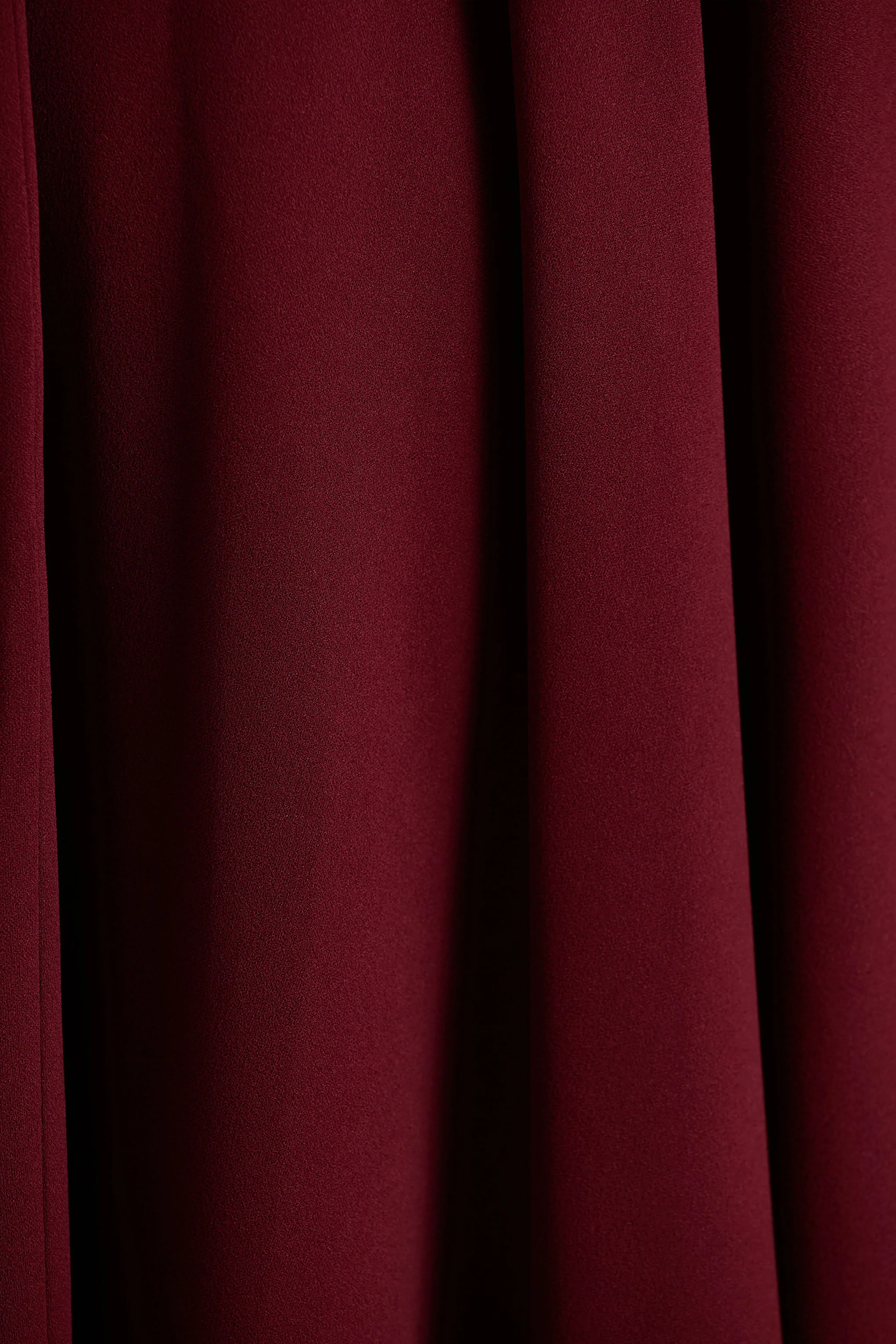 Scarlett | Burgundy Square-Neck Maxi Dress