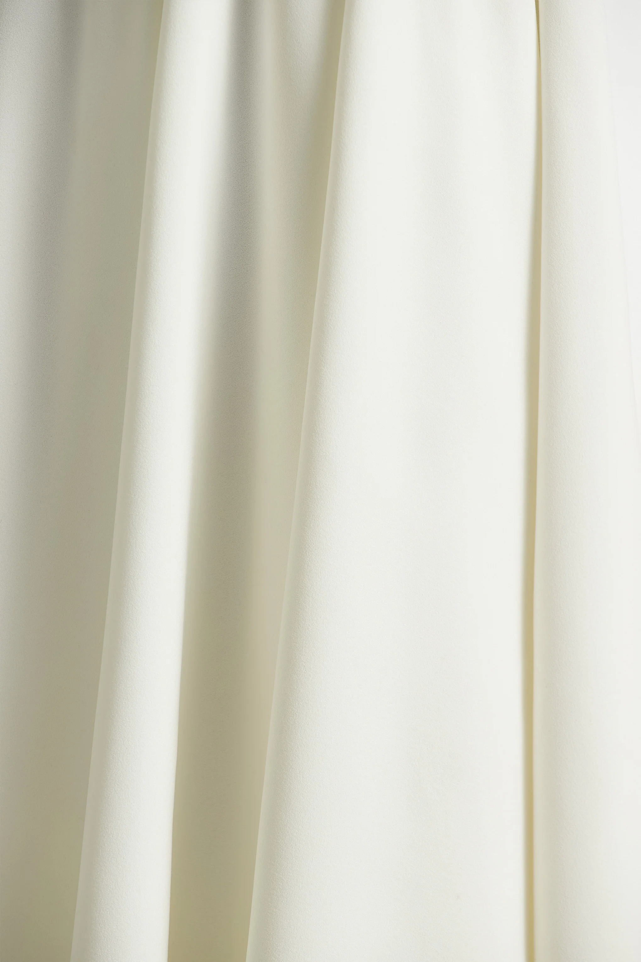 Bellamy | Cream Crew-Neck Long Sleeve Midi Dress