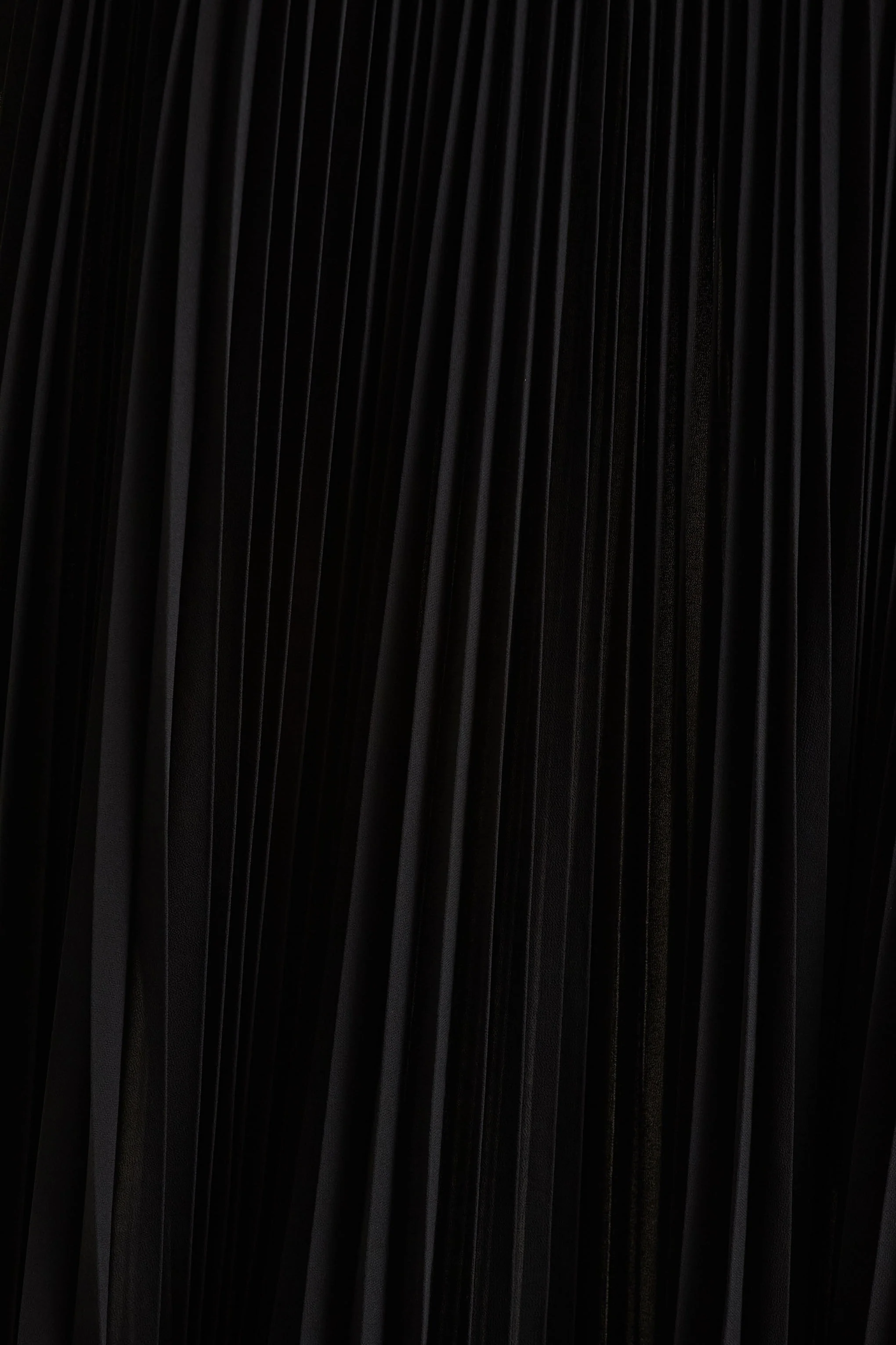 Yanira | Black Crepe And Georgette Boat-Neck Maxi Dress With Drop Waist