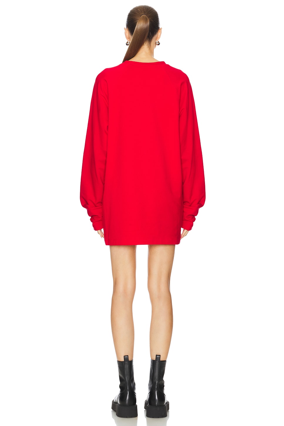 Oversized Raglan Sleeve Mini Dress