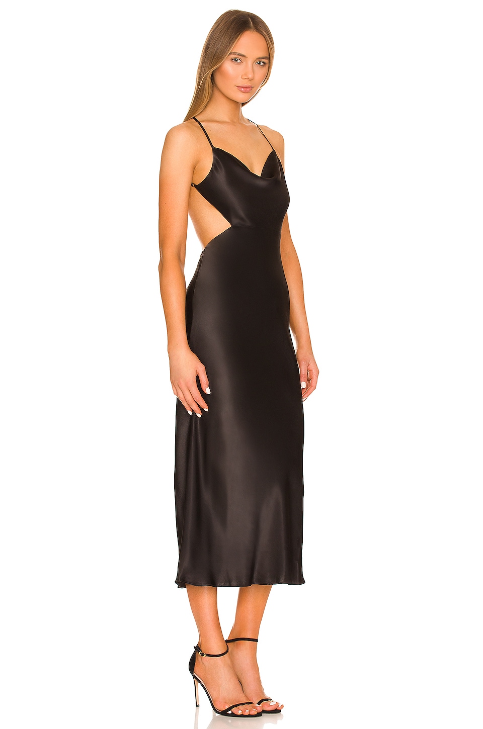 Thalia Bias Midi Dress