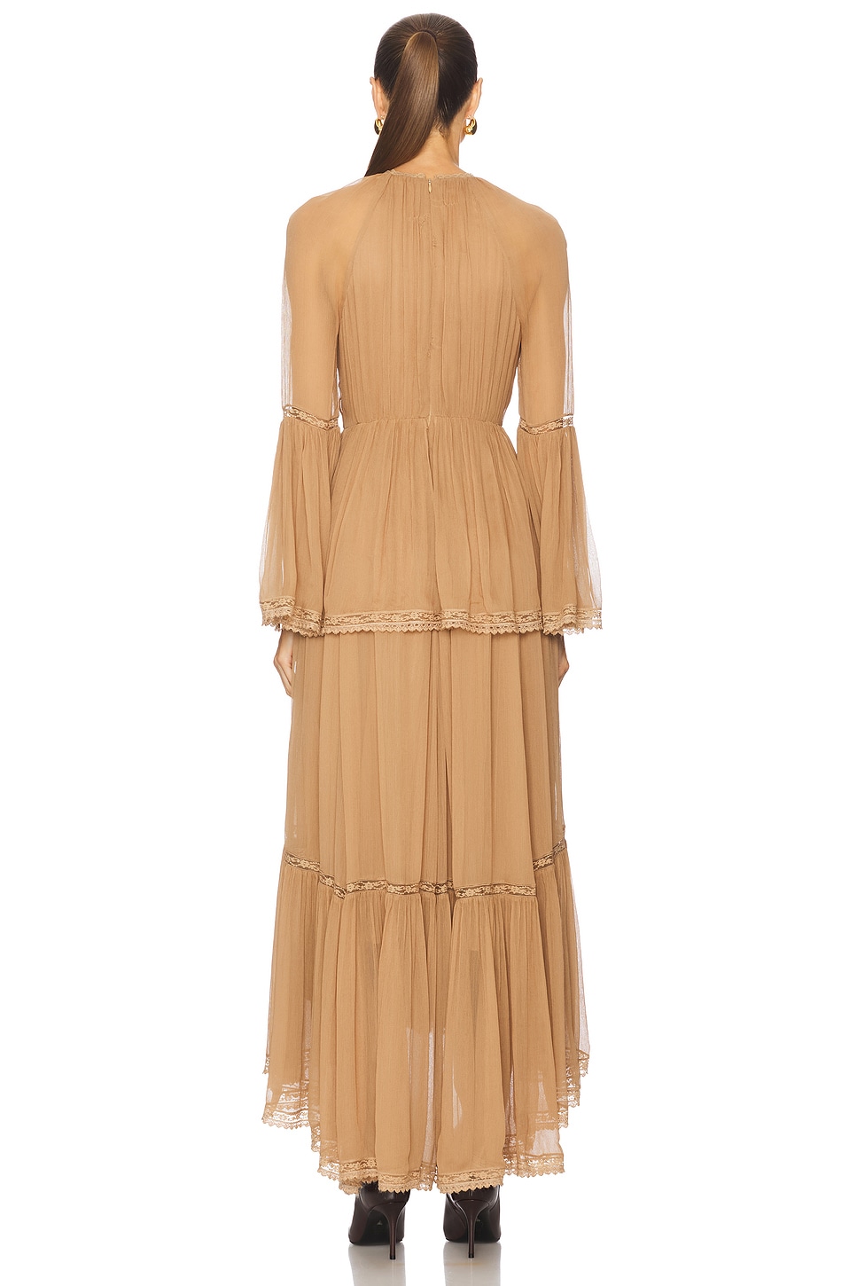 Peplum Flutter Dress