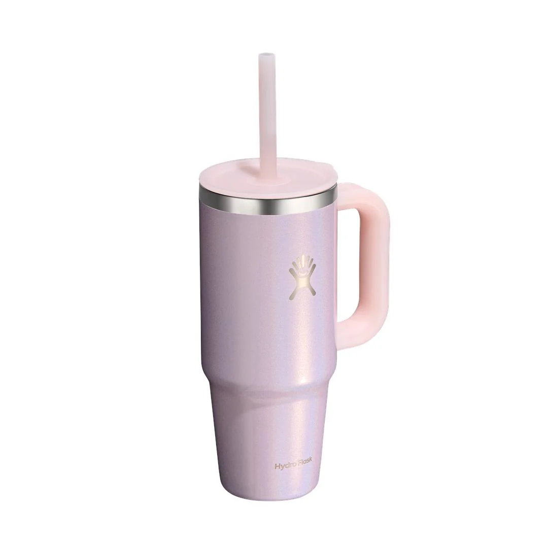 24OZ Travel Tumbler-Glimmer Pink