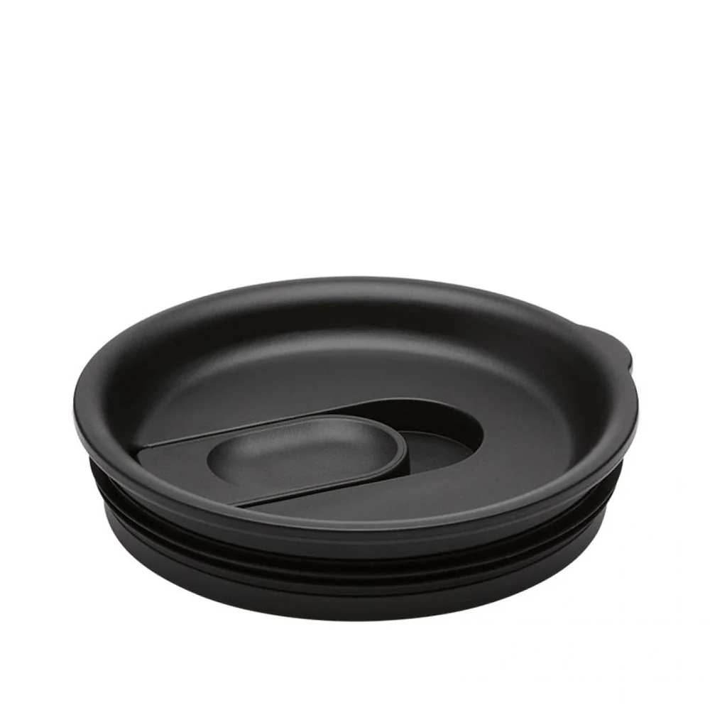 Medium Closeable Press-In Lid - BLACK