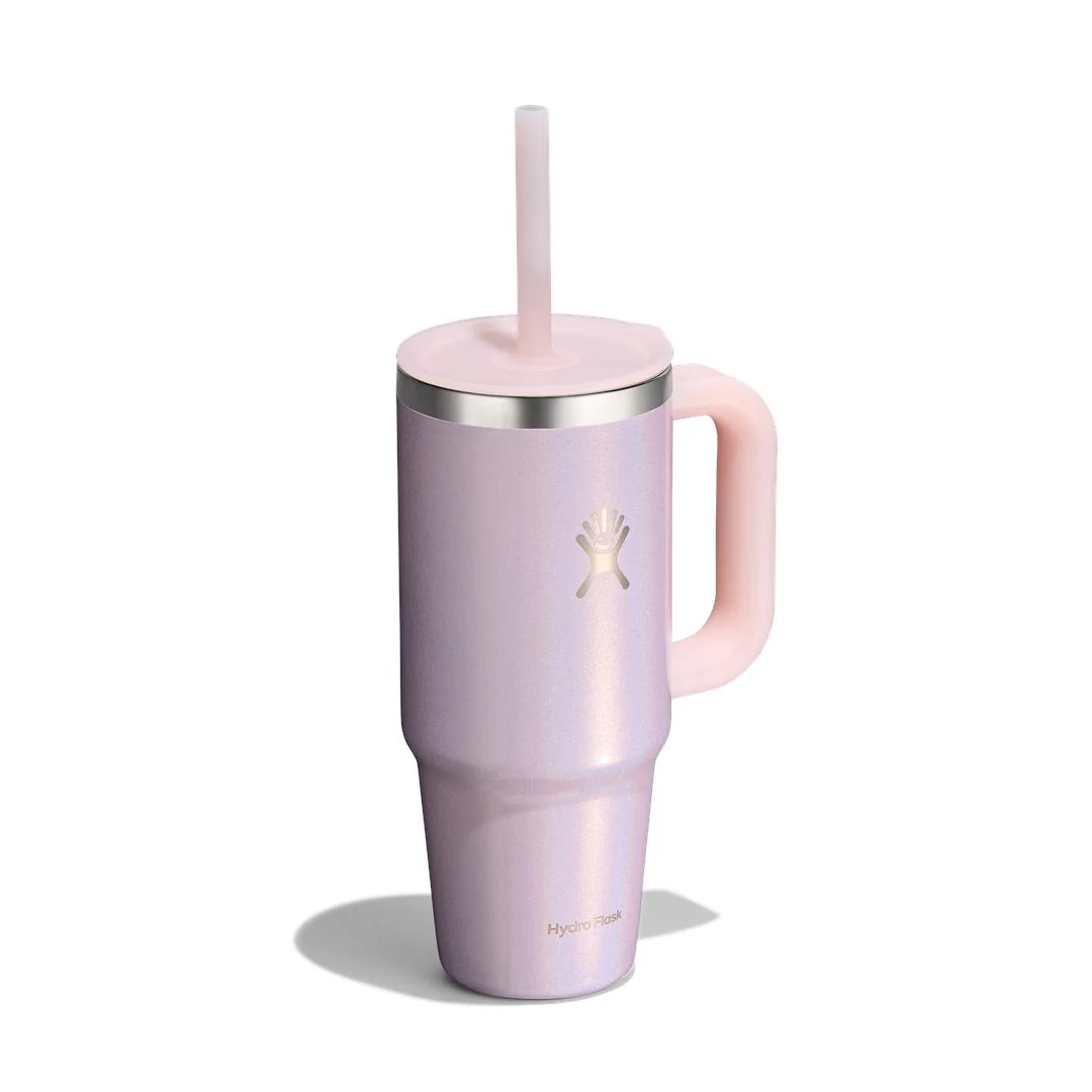 24OZ Travel Tumbler-Glimmer Pink