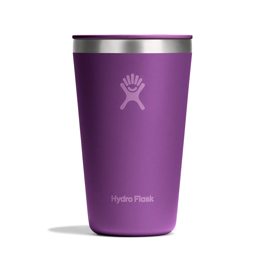 16 Oz All Around Tumbler Press-In Lid - Beachplum Purple