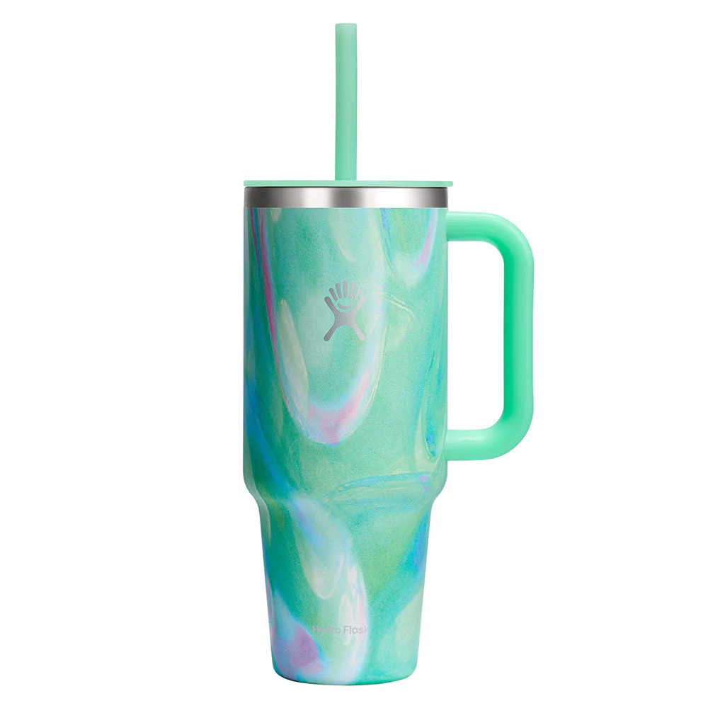 Hydro Flask 40Oz Travel Tumbler - Jelly LE - Jelly Green LE