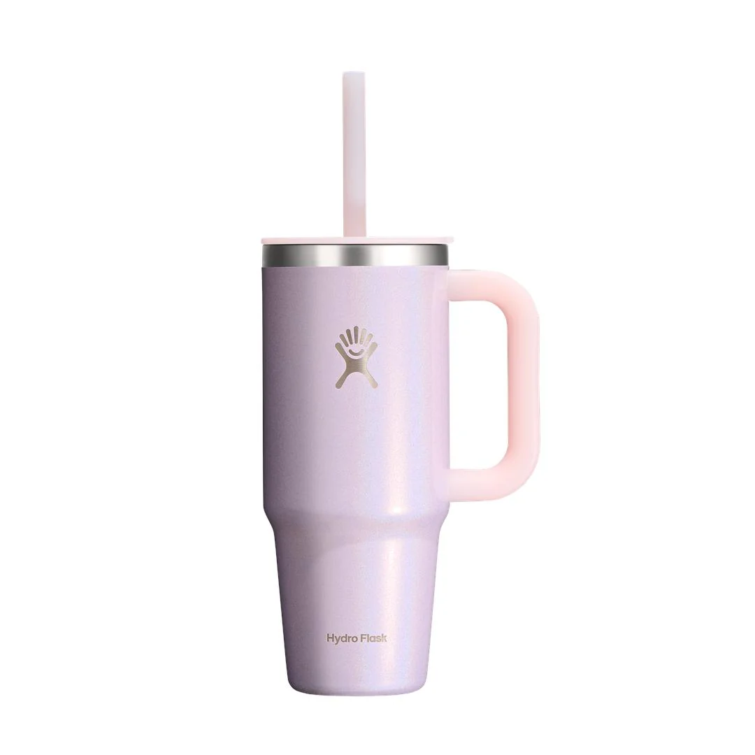24OZ Travel Tumbler-Glimmer Pink
