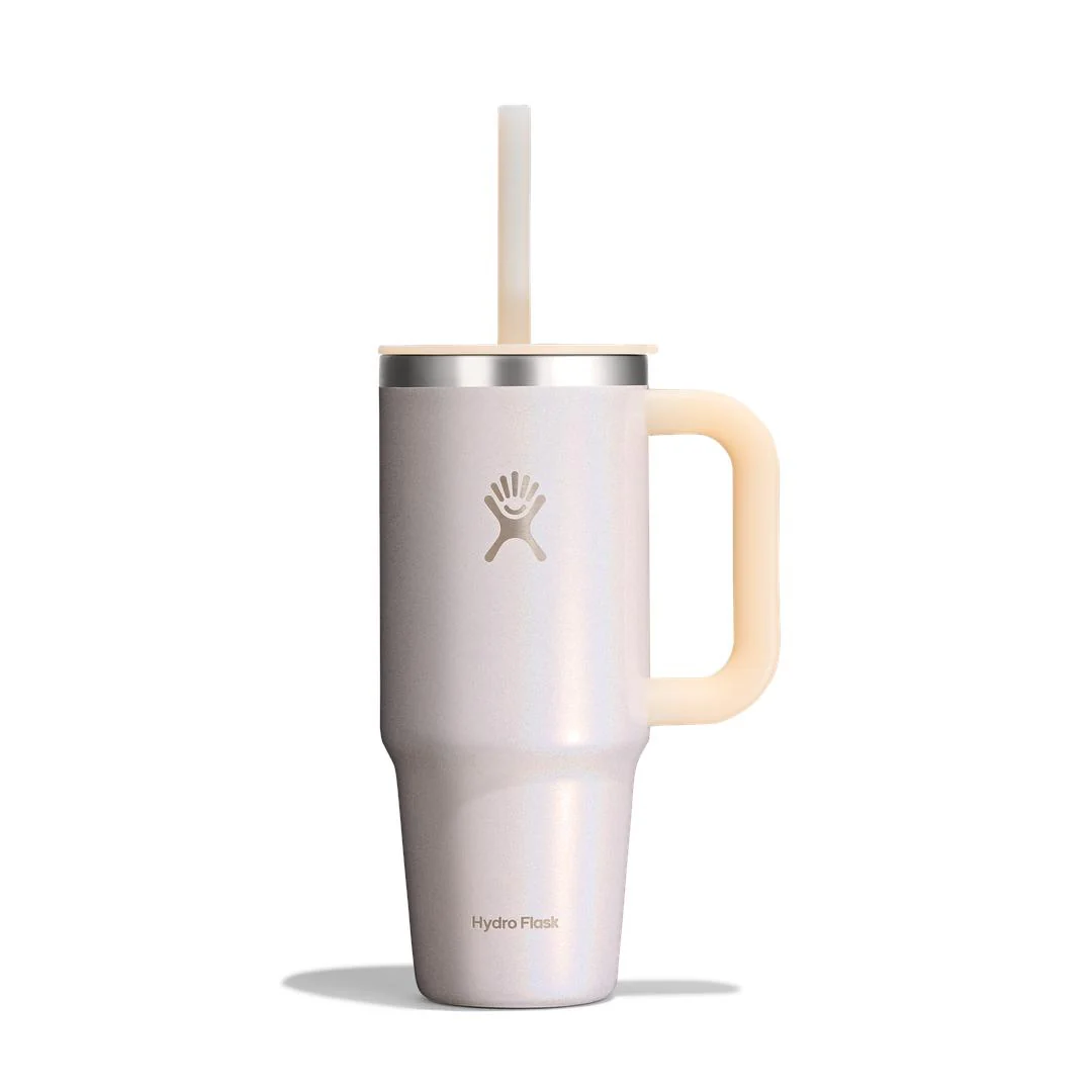 24OZ Travel Tumbler-Glimmer Cream