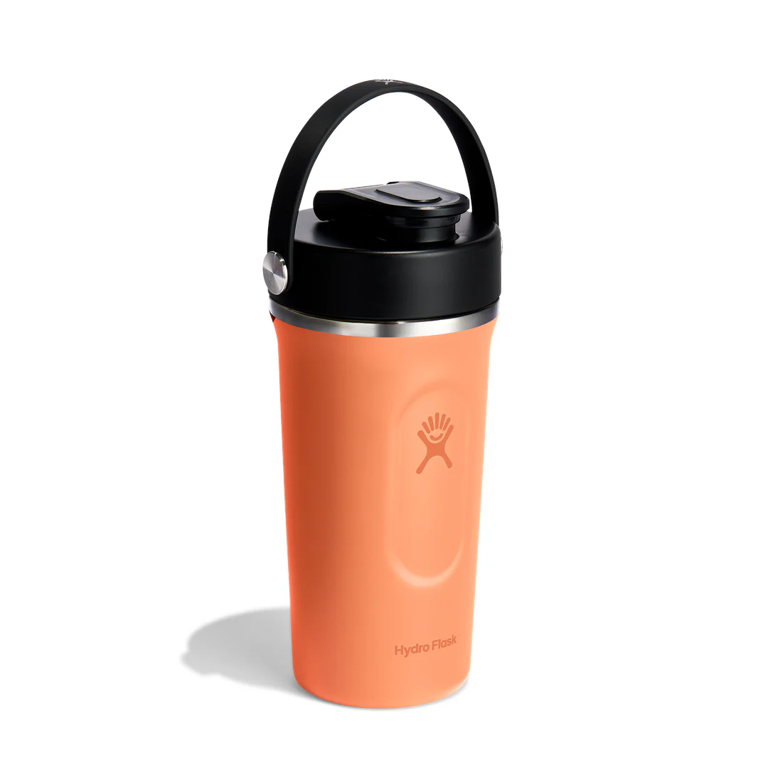 24 Oz Insulated Shaker Bottle - Nectar Orange