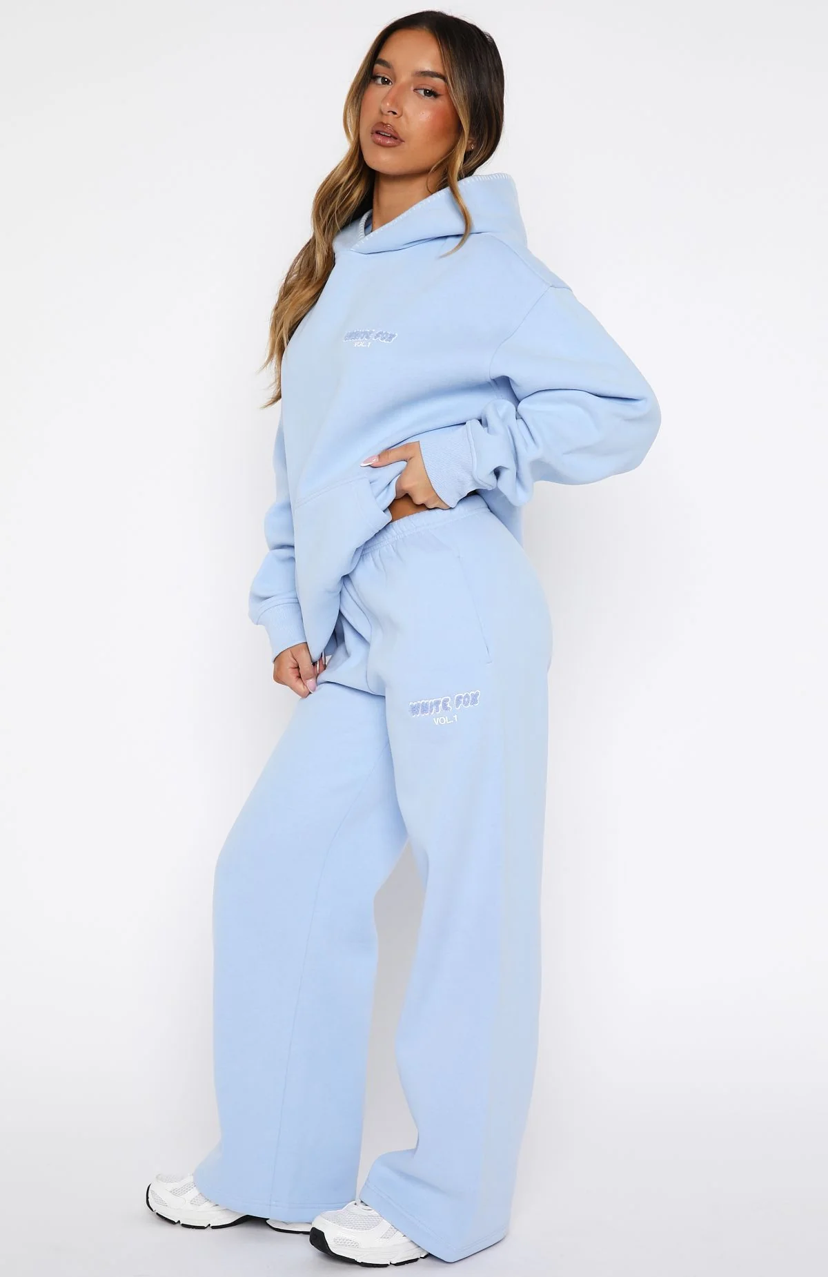 Vol. 1 Wide Leg Sweatpants Blue