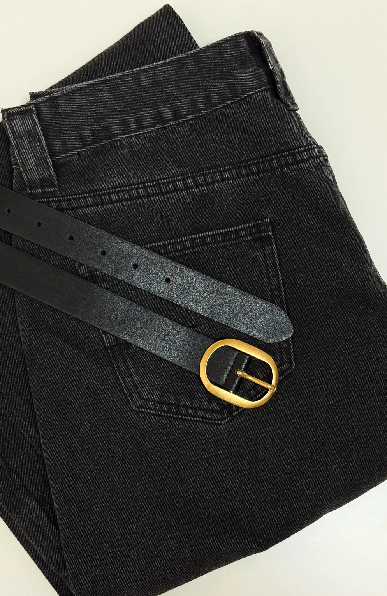 Kelvis Belt Black PU