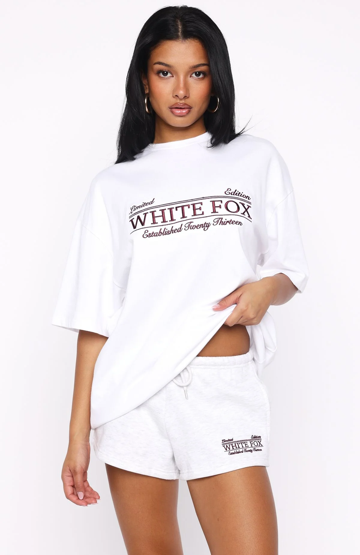 Standing My Ground Lounge Shorts Grey Marle