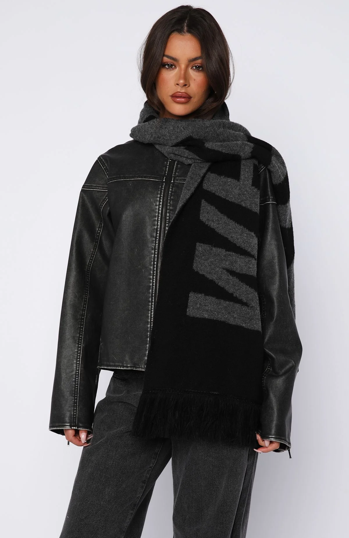 Falsetto Scarf Black