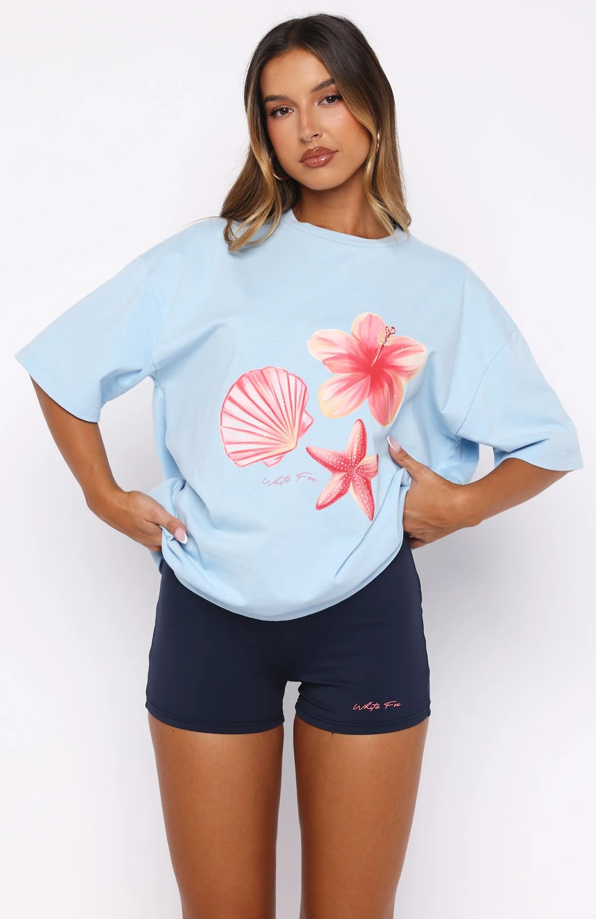 Treasured Memories Bike Shorts Navy