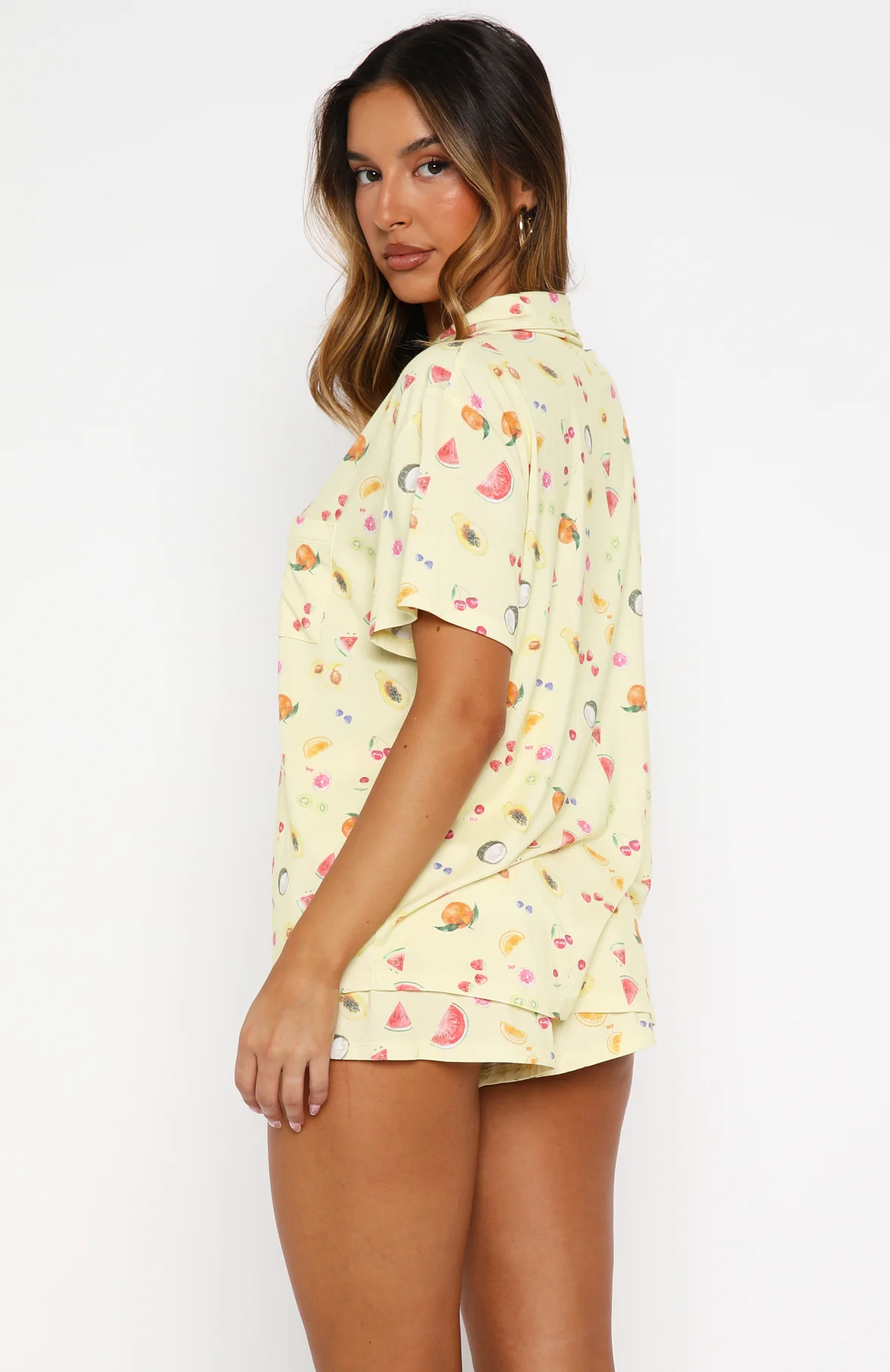 Dreamscape Printed Pyjama Set Fruit Salad