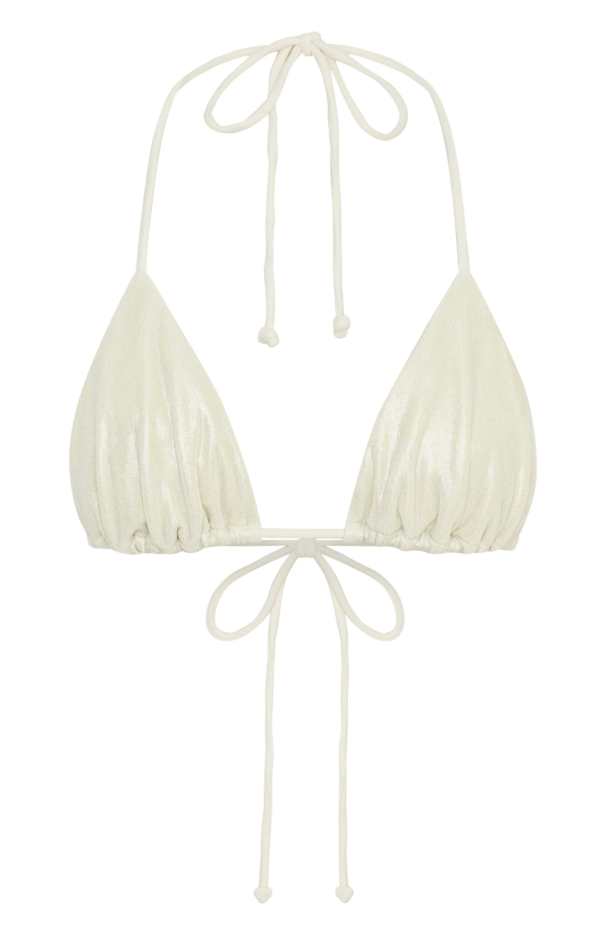 Coastal Calm Bikini Top Pearl