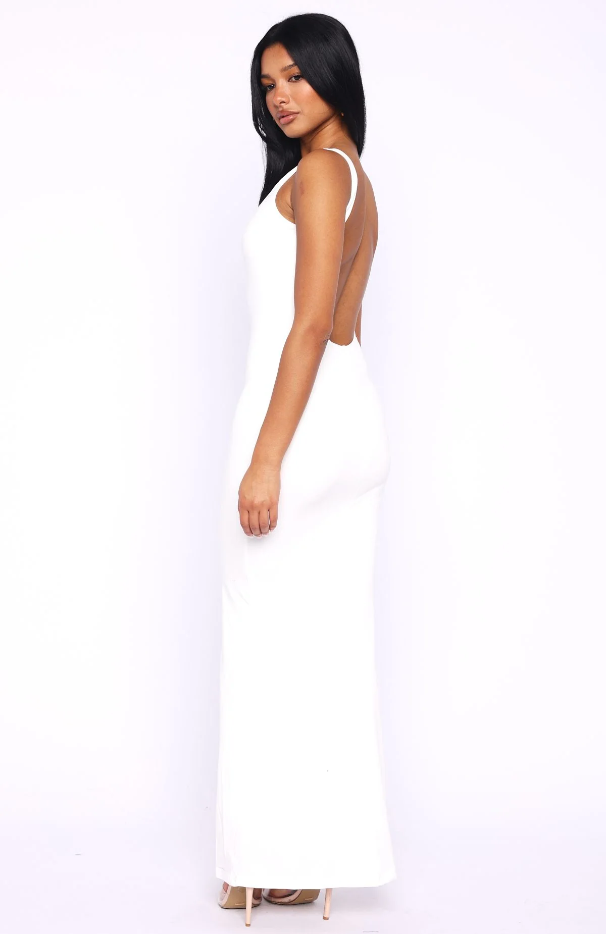Country Club Maxi Dress White
