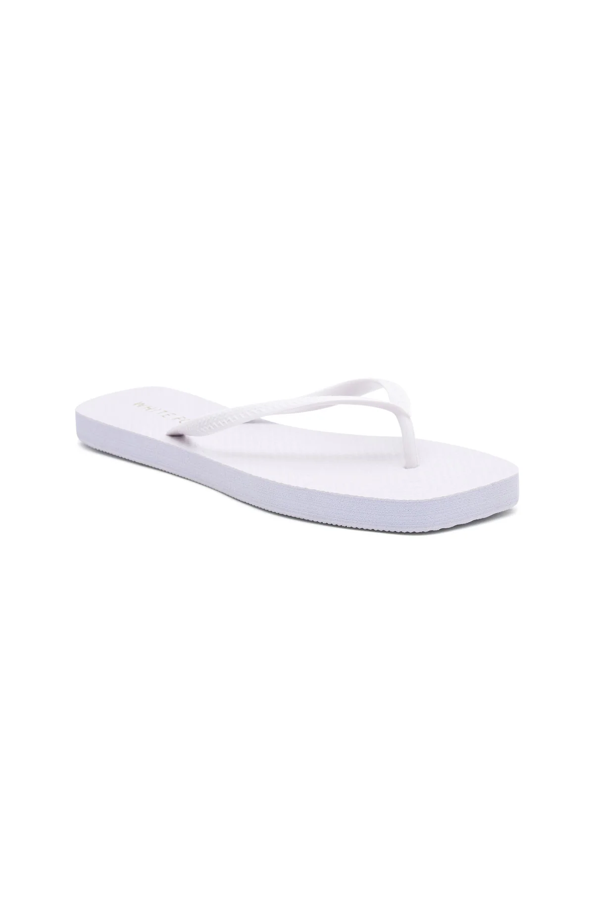 Josie Thong Sandals White