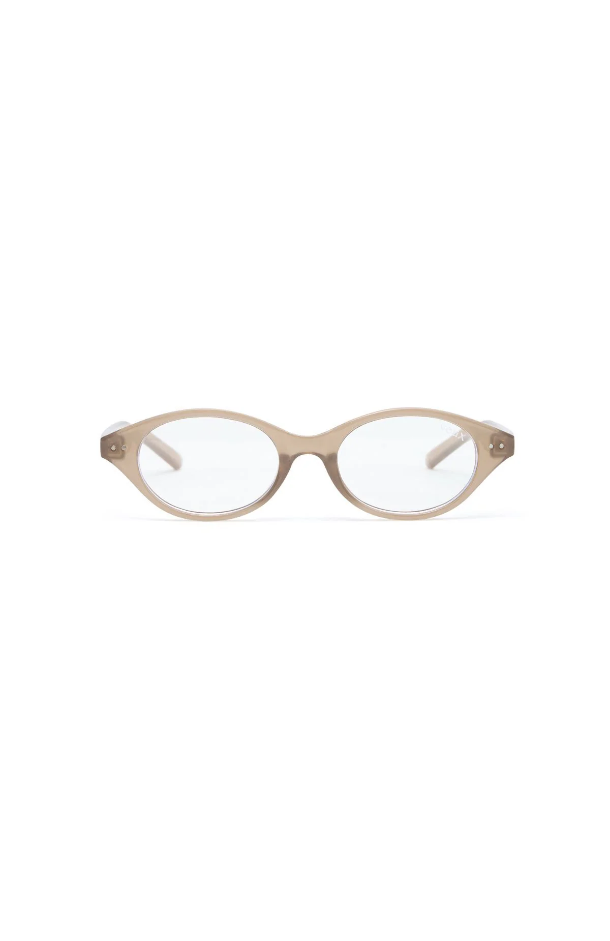 Rayne Blue Light Glasses Biscuit