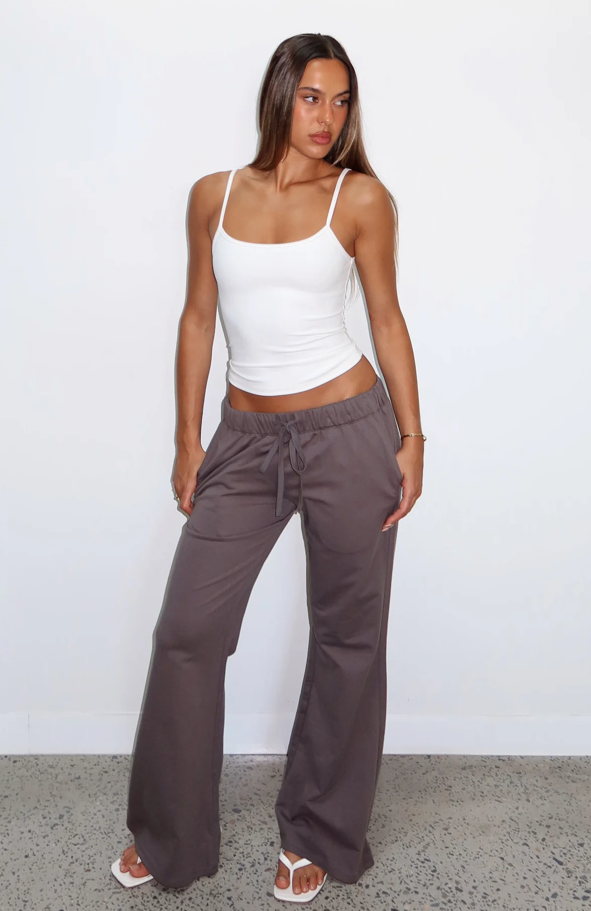 Flicker Of Hope Pants Charcoal
