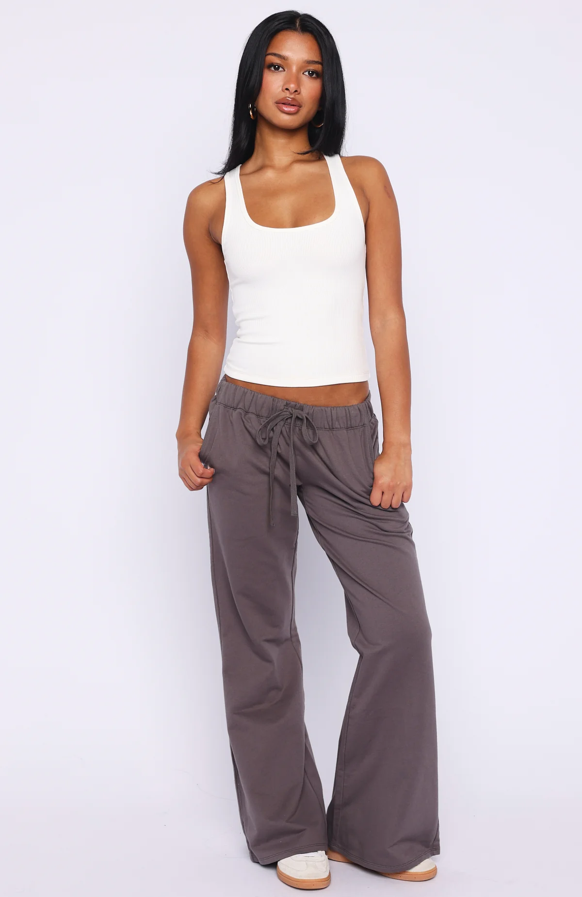 Flicker Of Hope Pants Charcoal