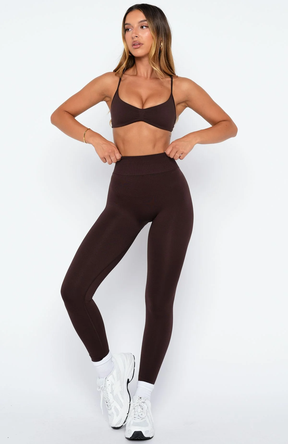 Charge Seamless Leggings Dark Chocolate