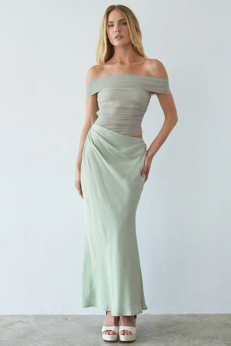 Rosalia Mesh Maxi Dress