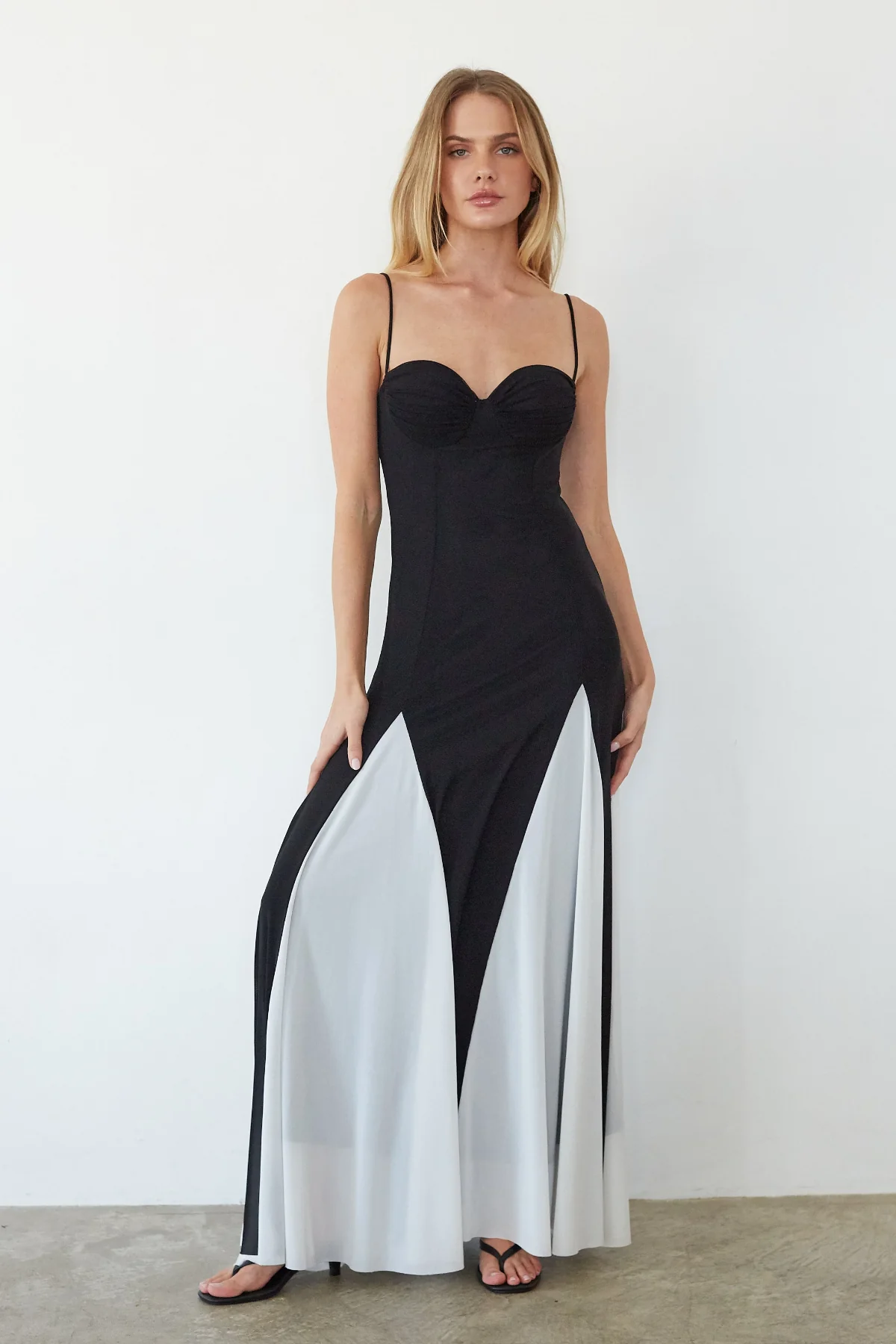 Dory Two Toned Maxi Dress
