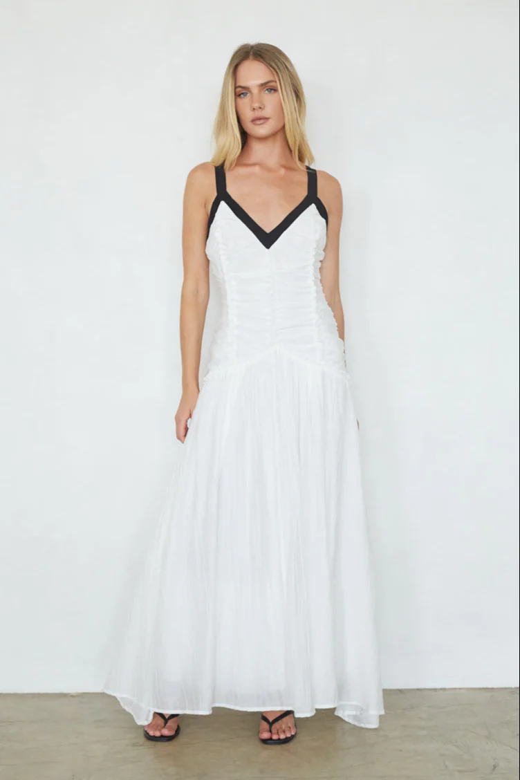 Oaklynn Contrast Maxi Dress