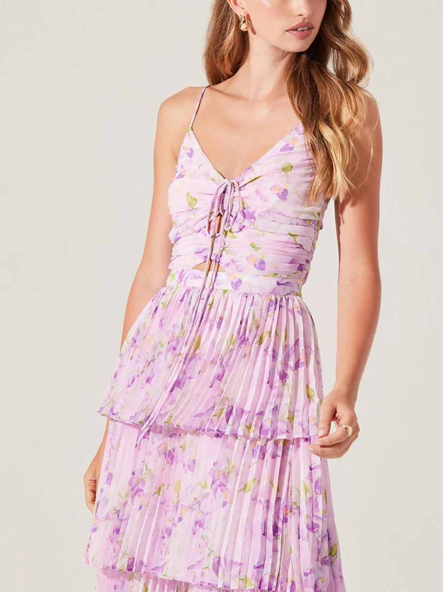 ASTR Daytona Floral Maxi Dress
