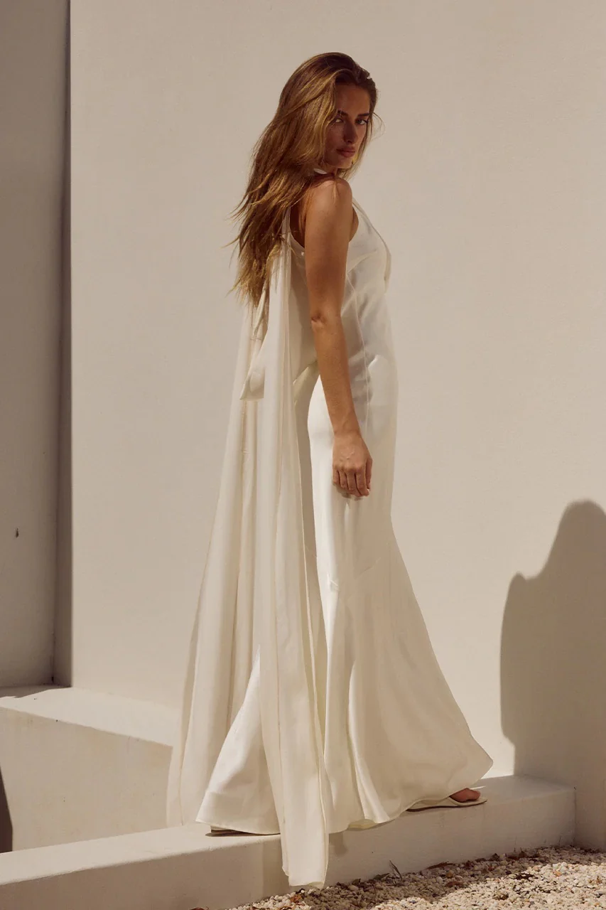 Gabriella Cowl Neck Maxi Dress