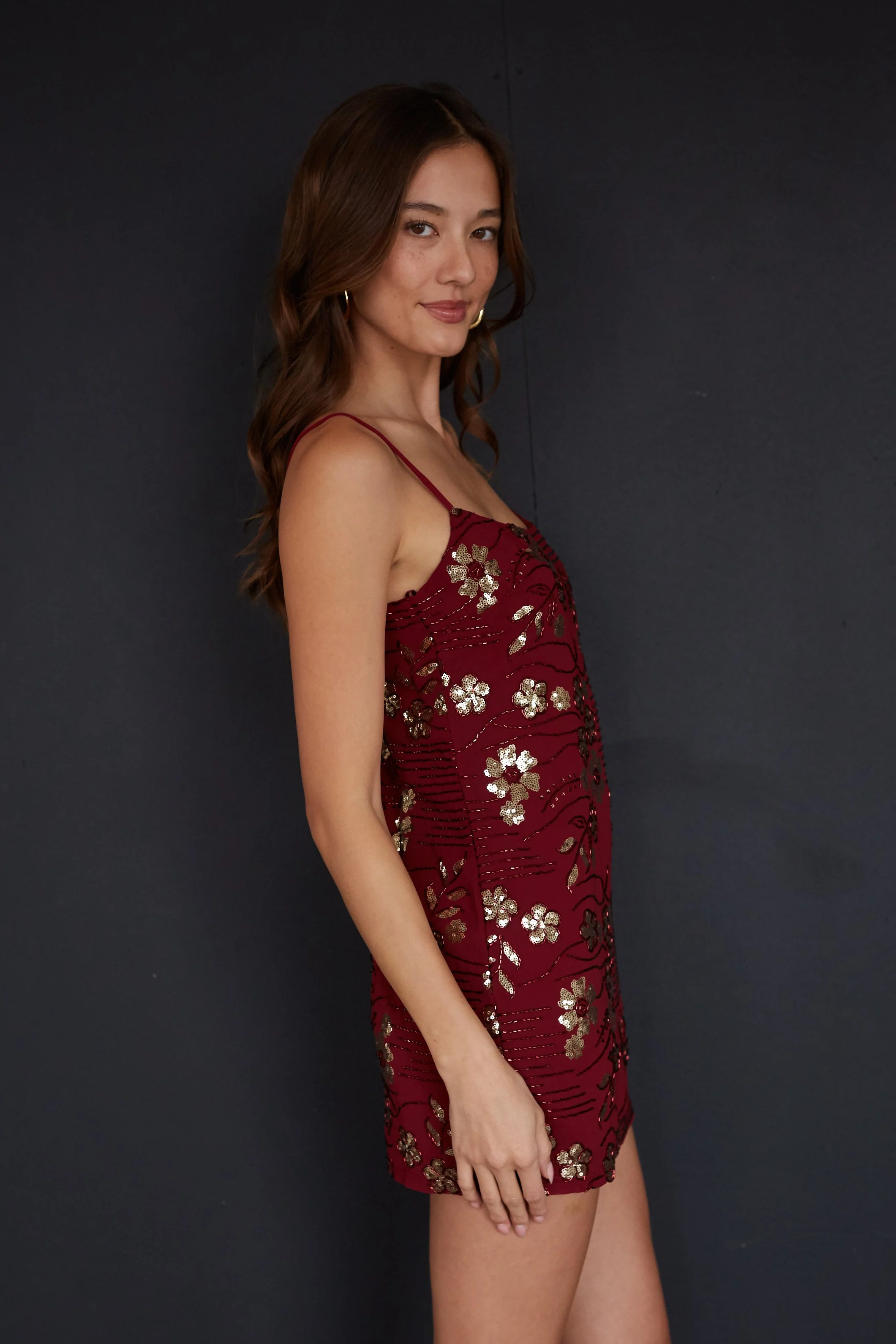 Erica Sequin Mini Dress