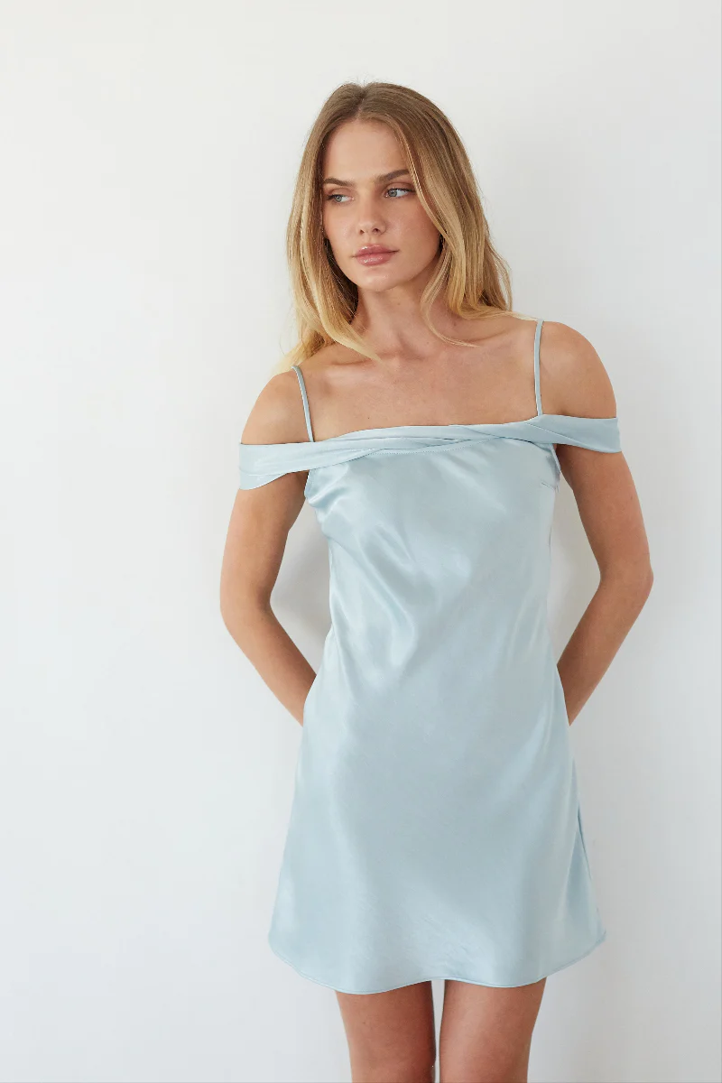 Alira Satin Mini Dress