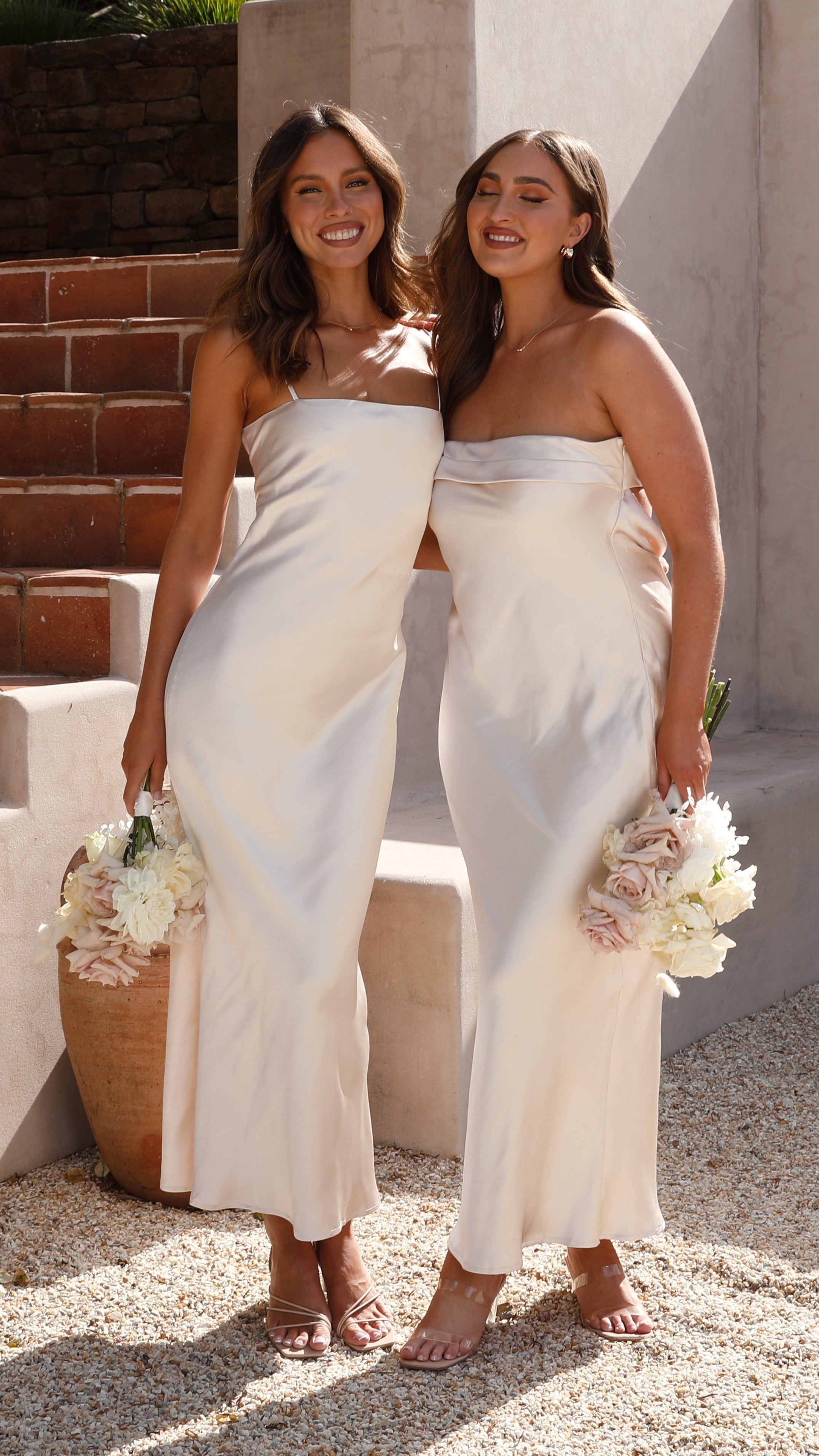 Keira Maxi Dress - Champagne