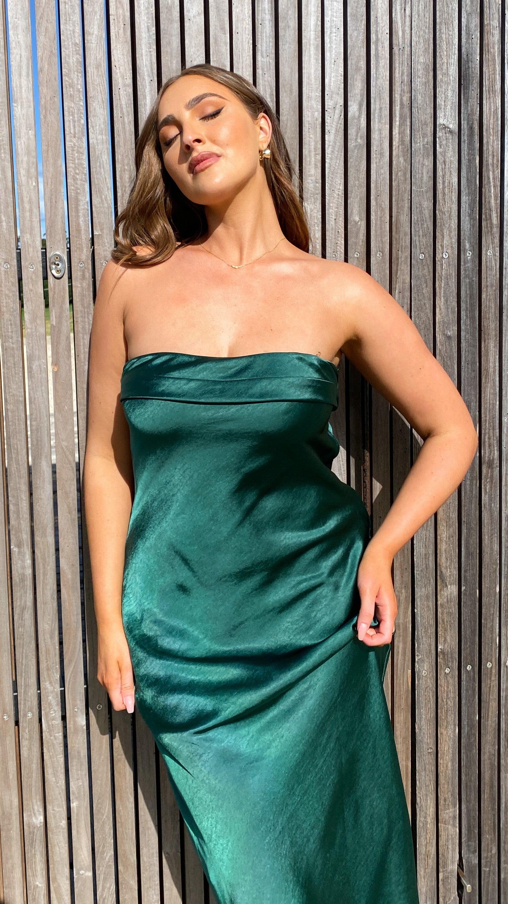 Gisele Maxi Dress - Emerald
