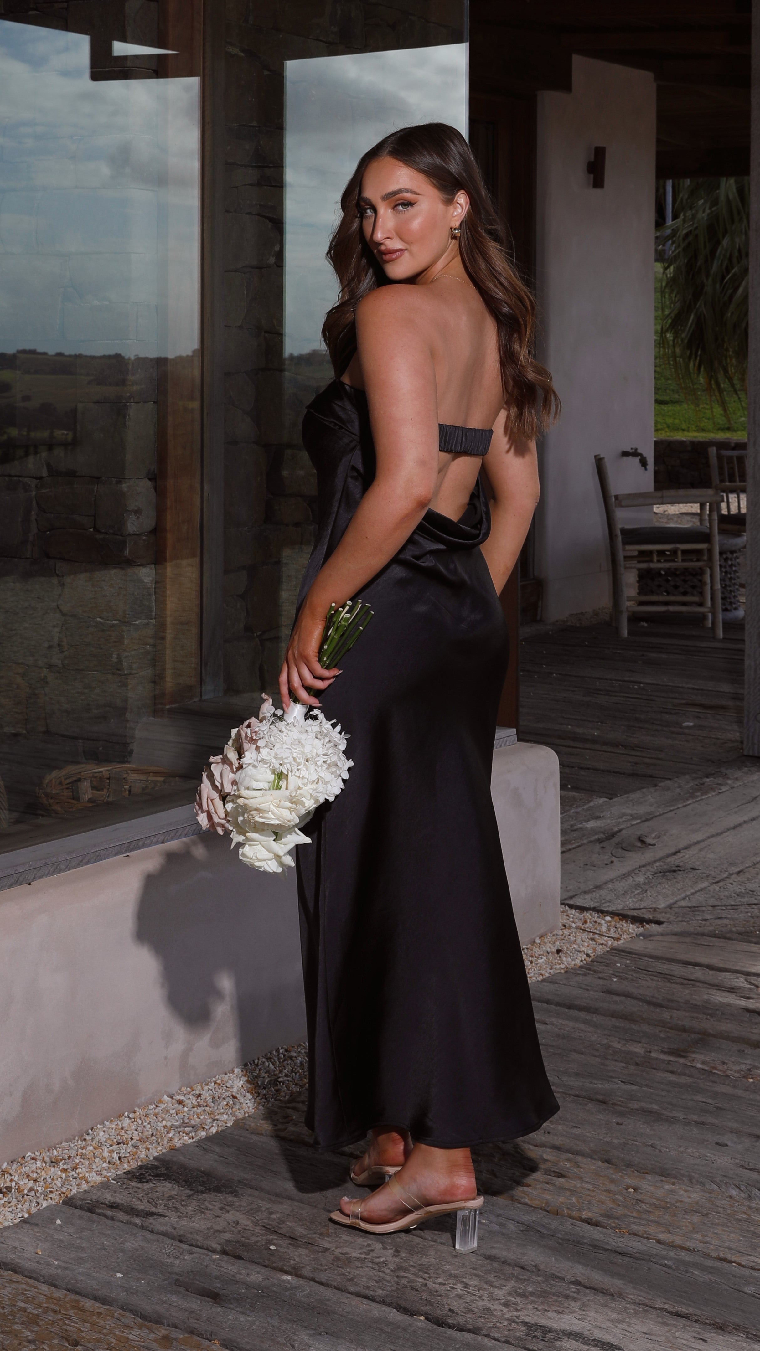 Gisele Maxi Dress - Black