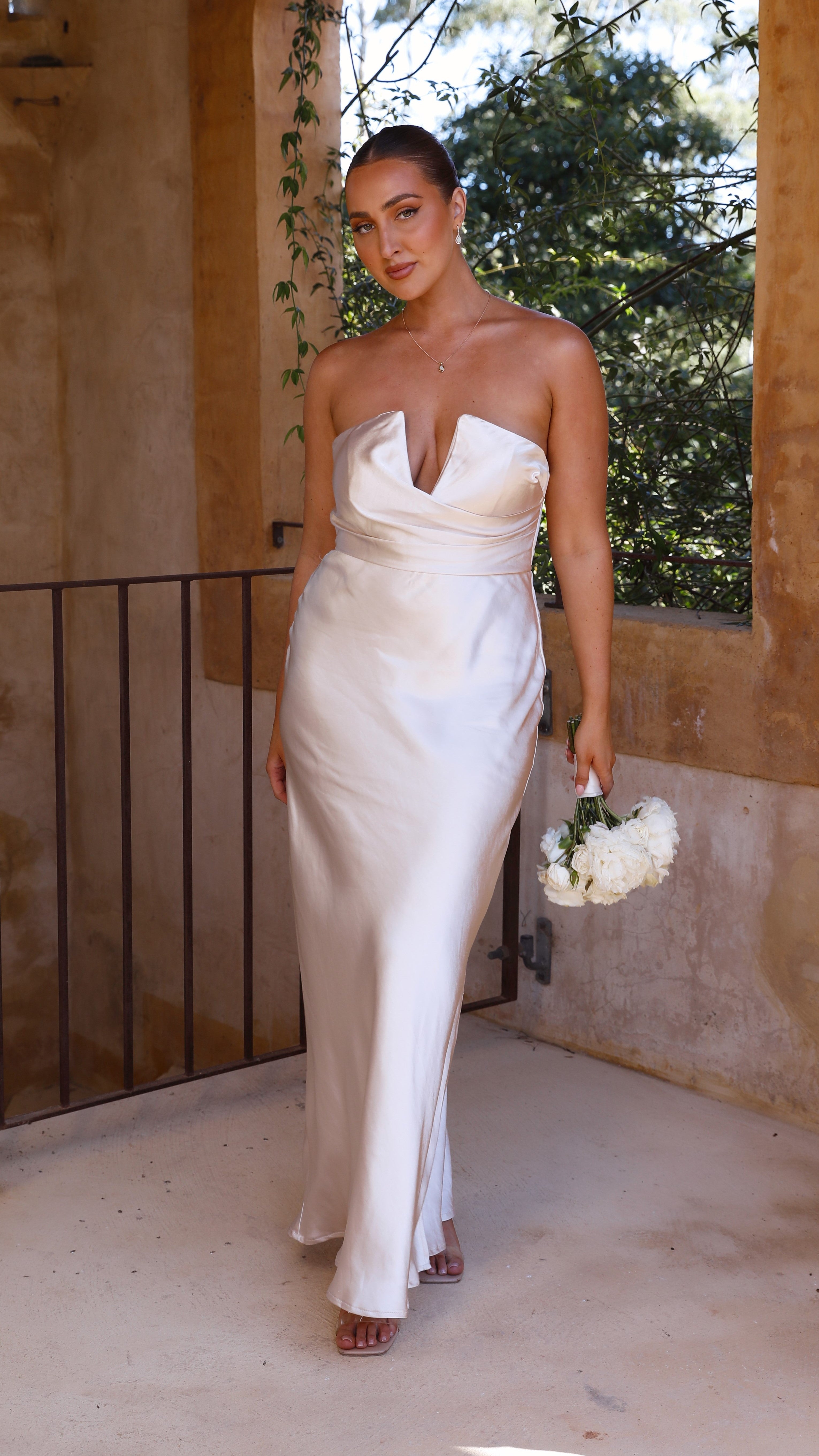 Valerie Maxi Dress - Champagne