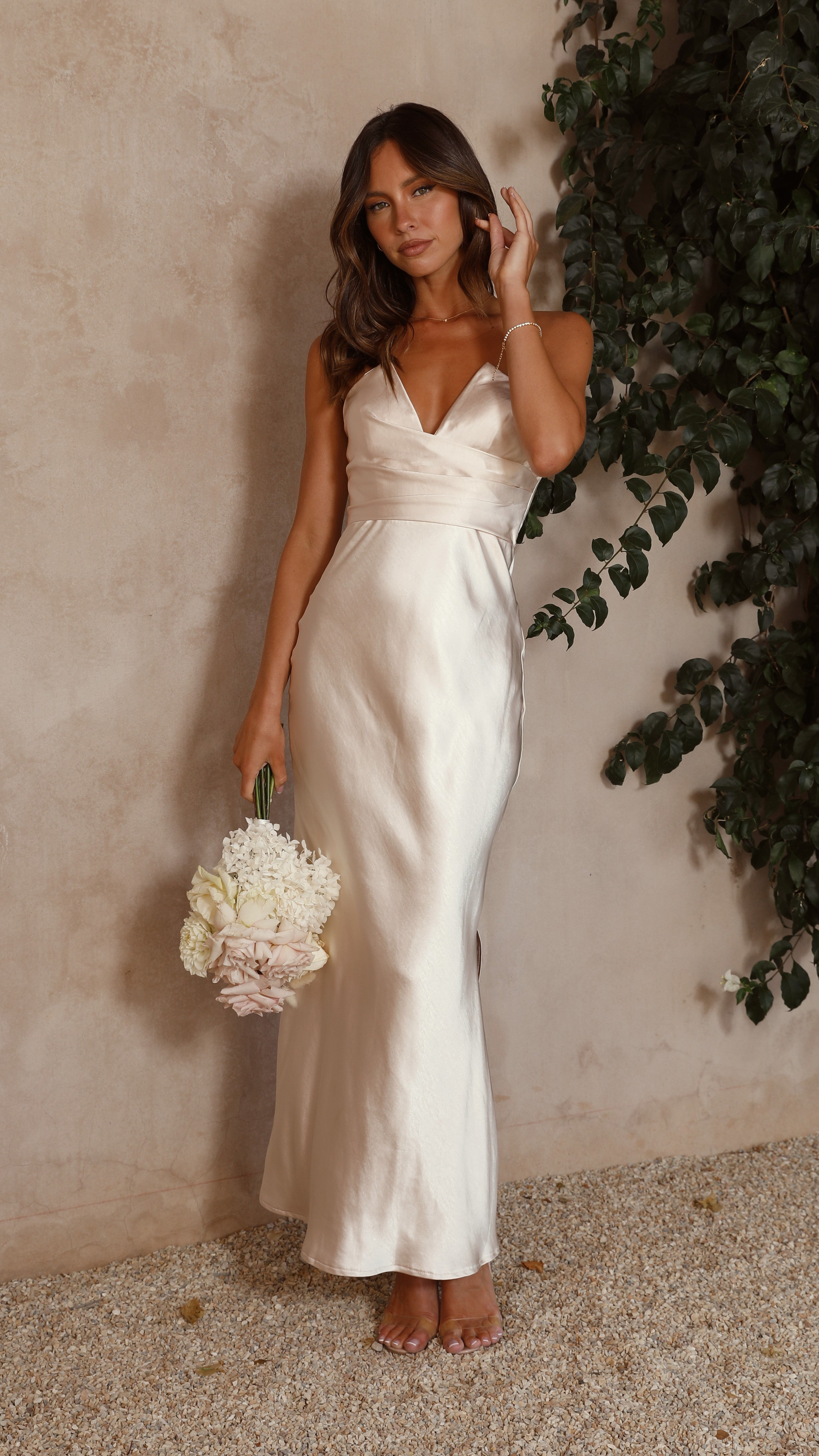 Valerie Maxi Dress - Champagne