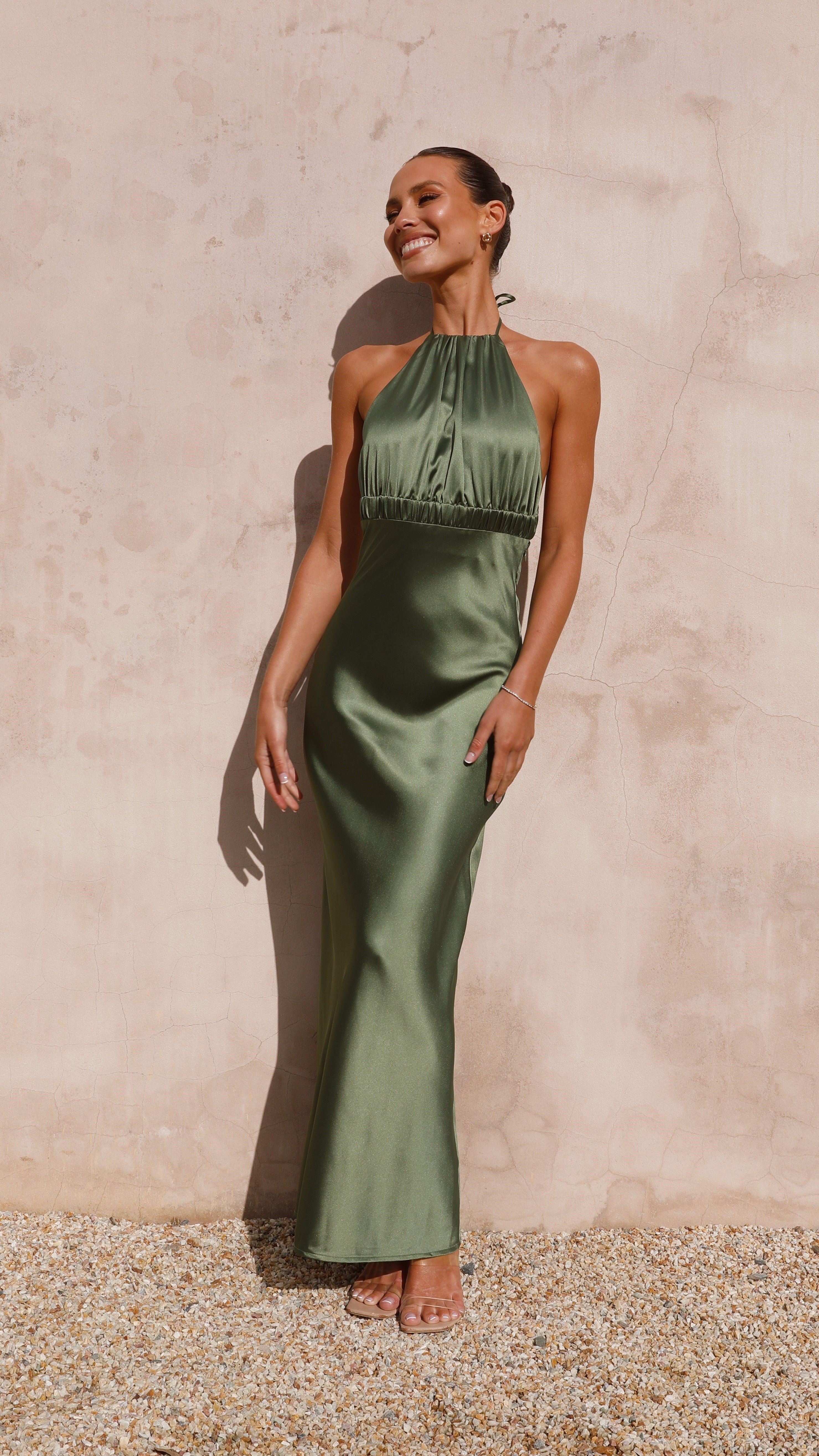 Soko Maxi Dress - Olive