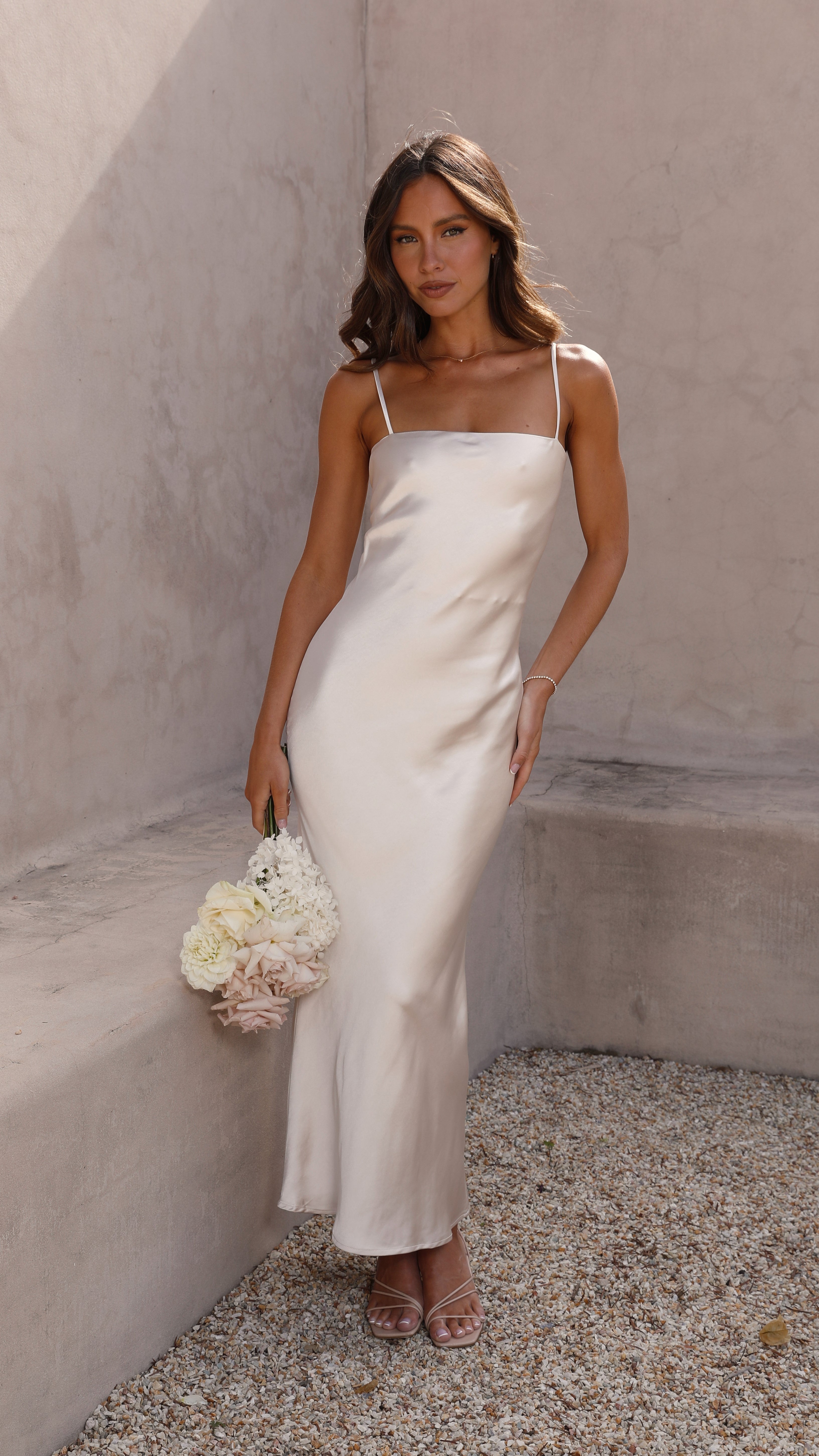 Keira Maxi Dress - Champagne