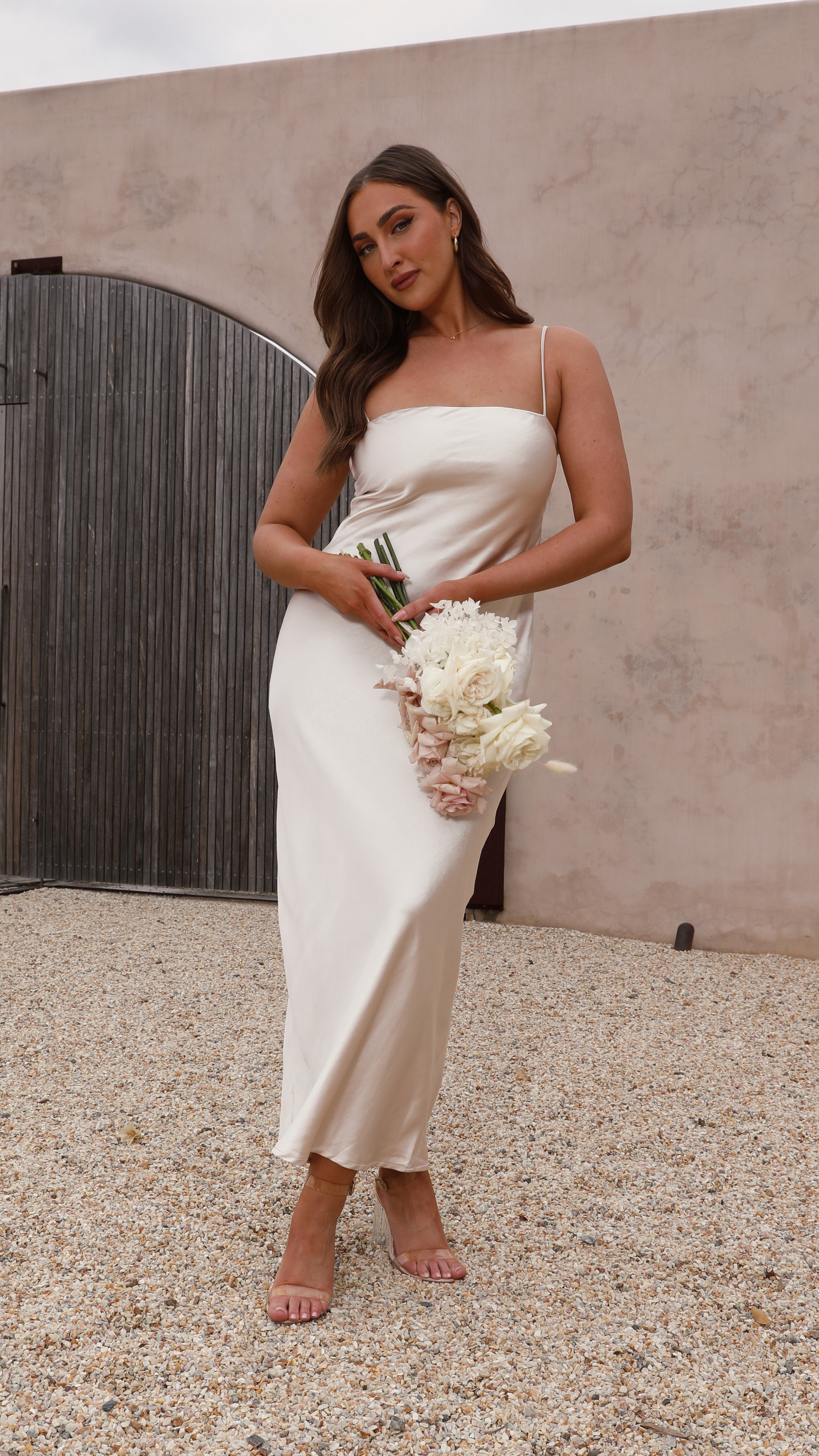 Keira Maxi Dress - Champagne