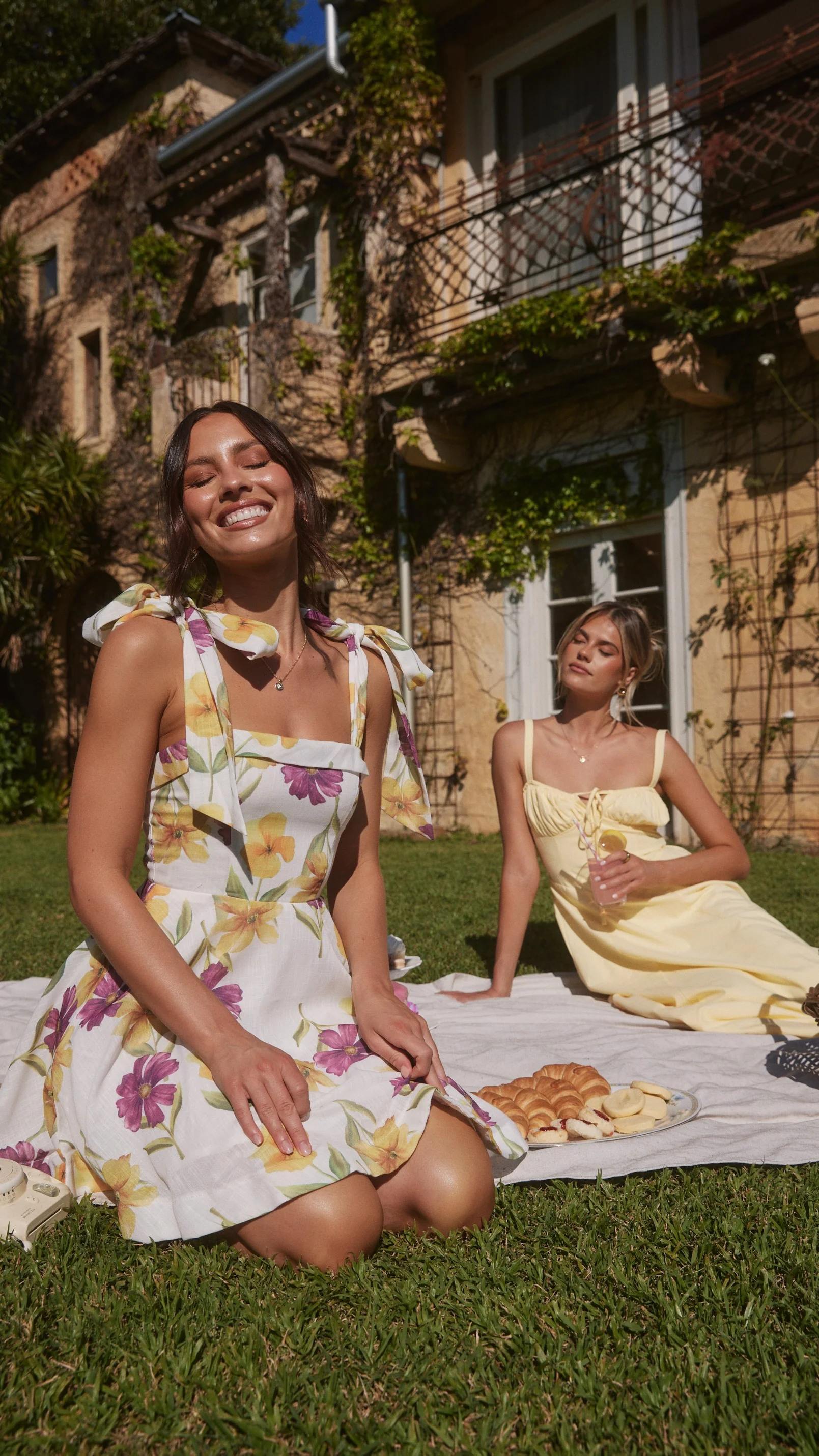 Emalee Maxi Dress - Yellow