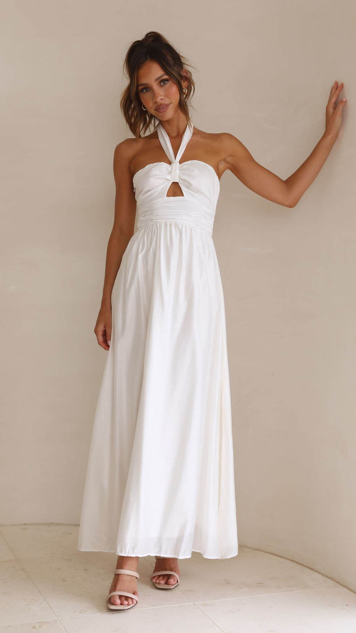 Cartia Maxi Dress - White