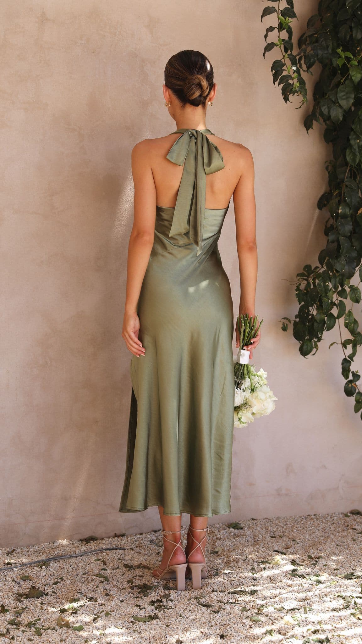 Sian Maxi Dress - Olive