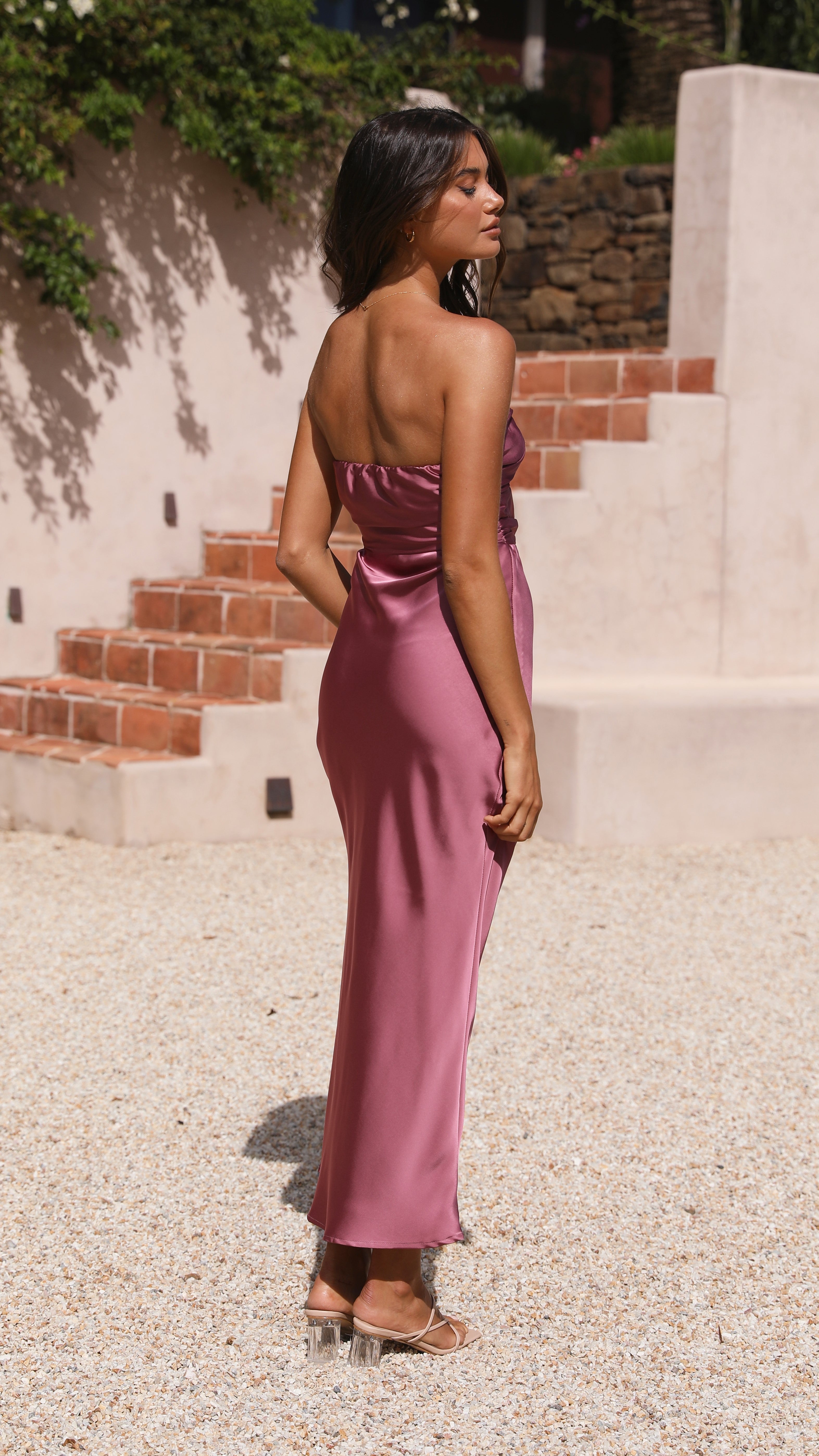 Izy Maxi Dress - Plum