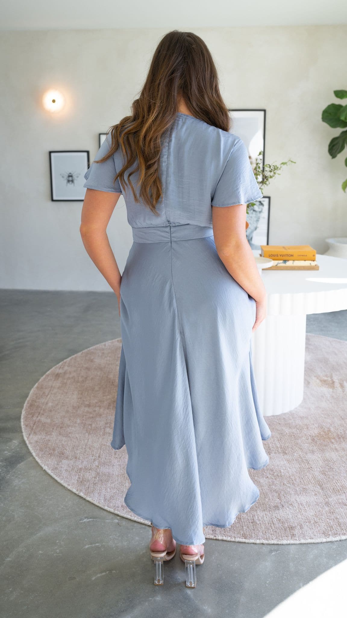 Sunny Daze Dress - Steel Blue